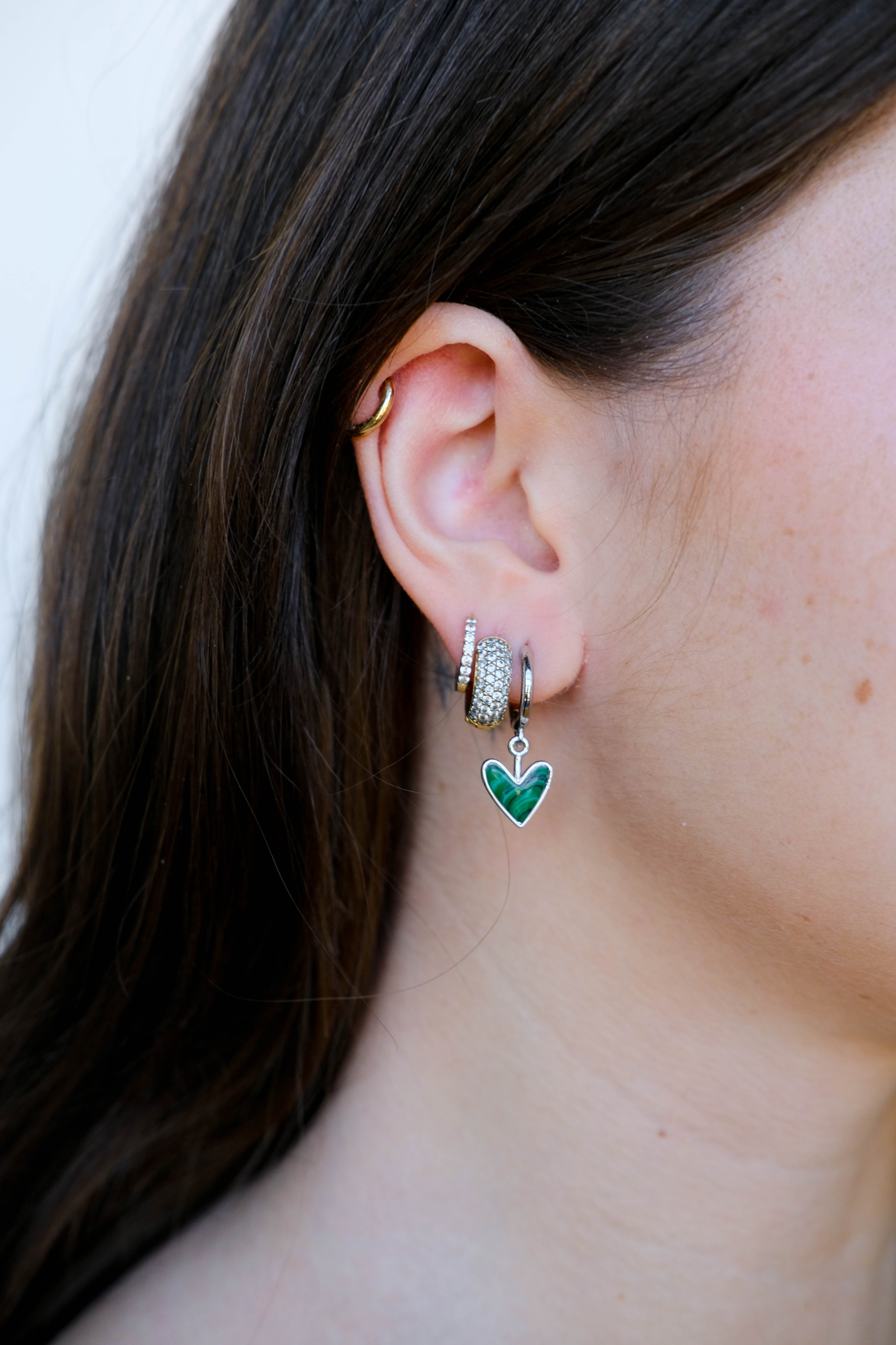 Malachite Sweetheart Huggies