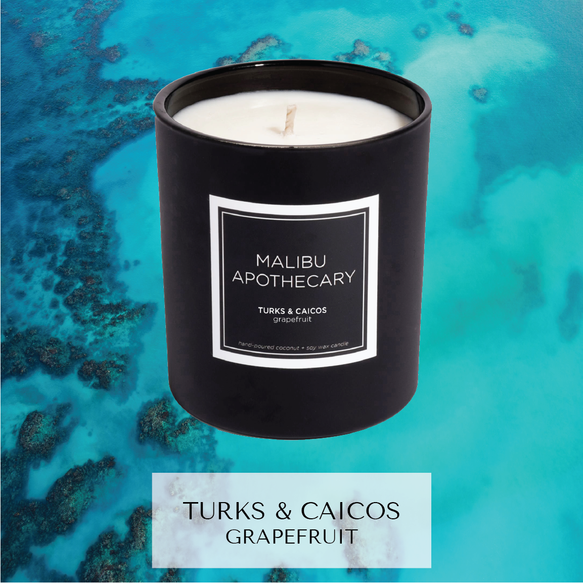 Matte Black Candle by Malibu Apothecary