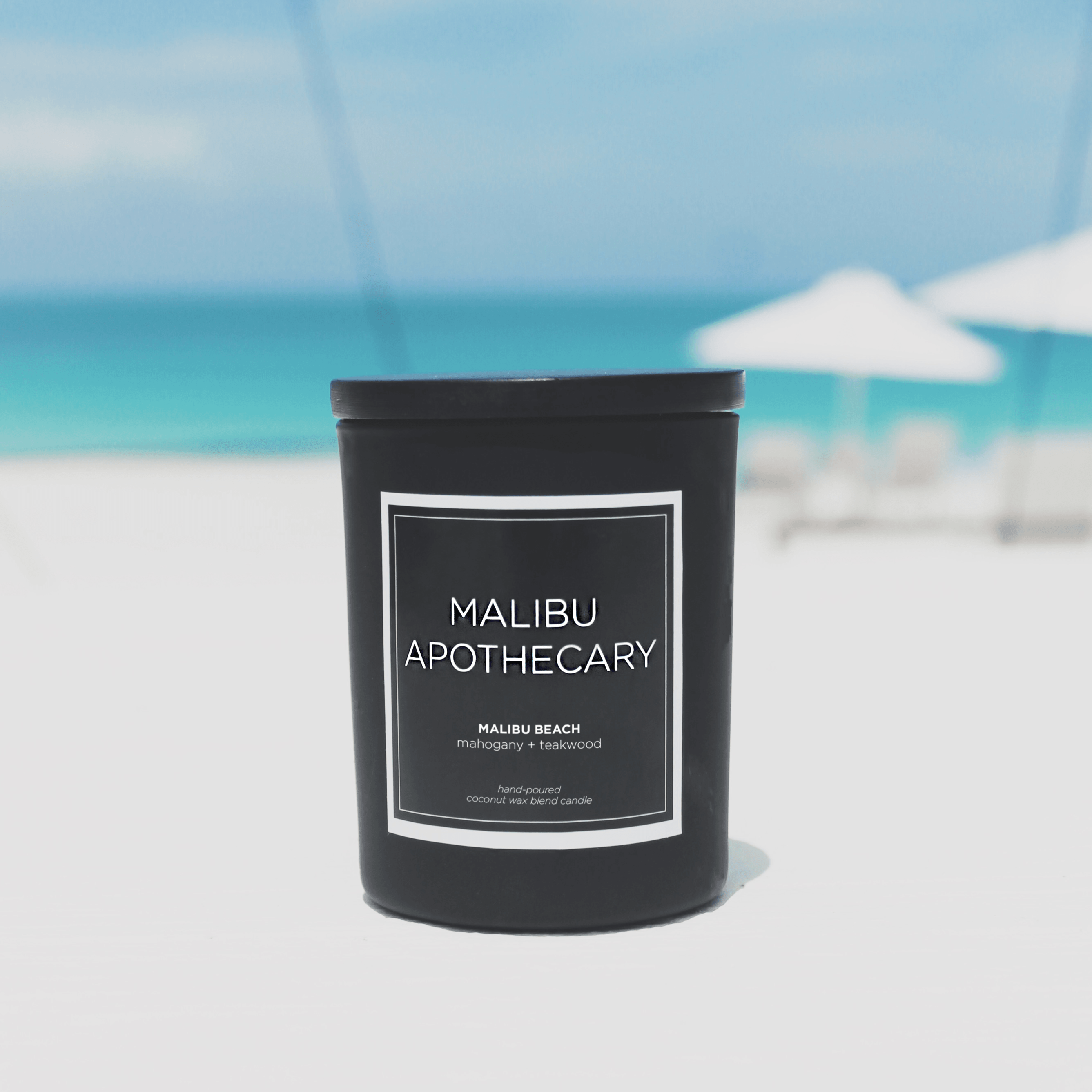 Mini Matte Black Candle by Malibu Apothecary