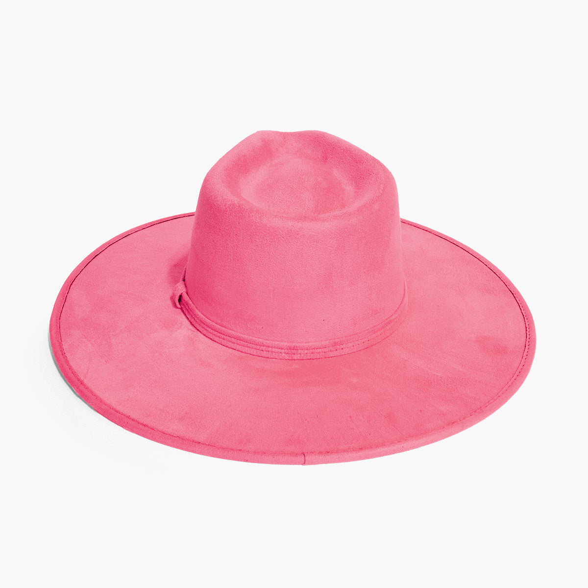 Miami Pink Wide Brim Hat by AB.LINO