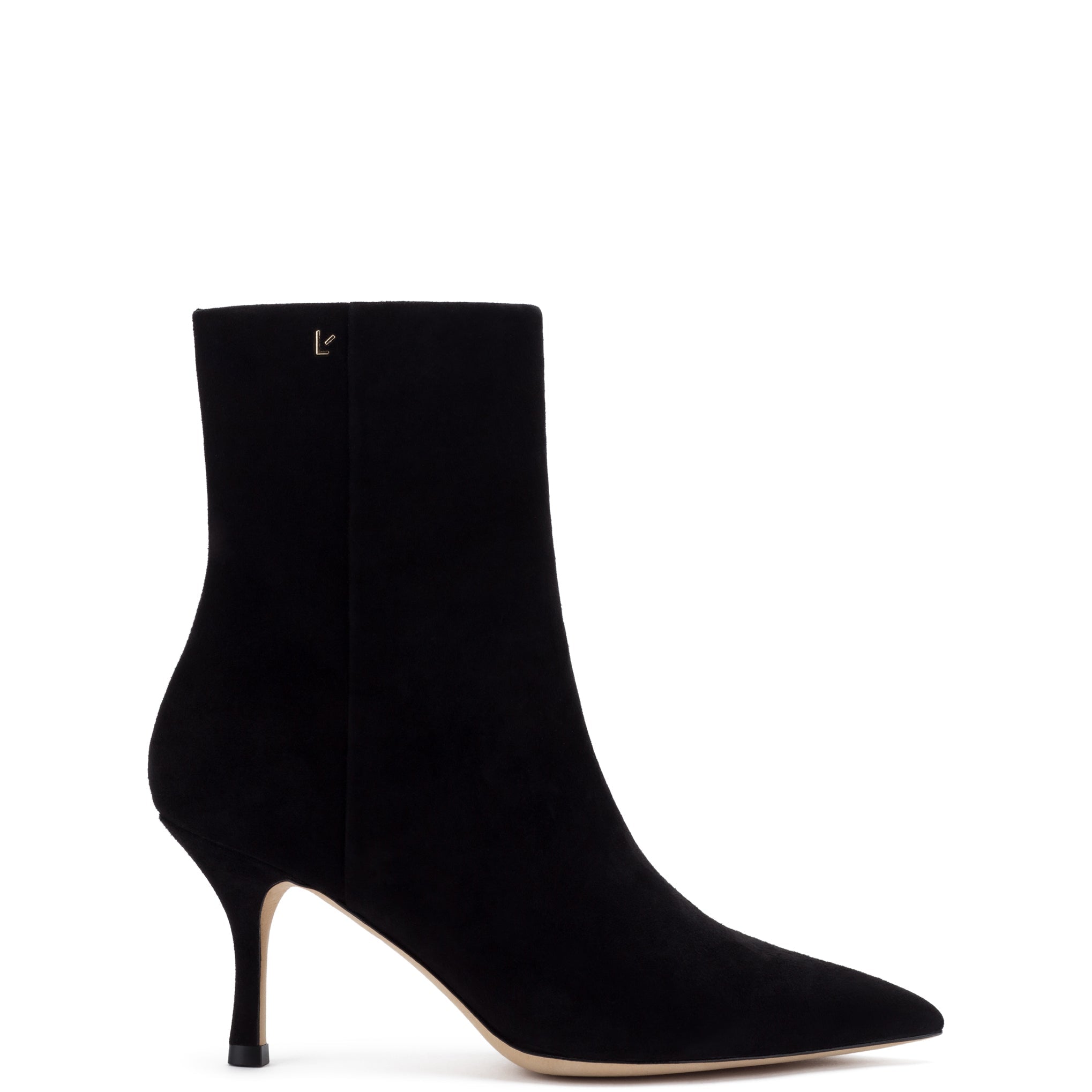 Mini Kate Boot In Black Suede by Larroudé