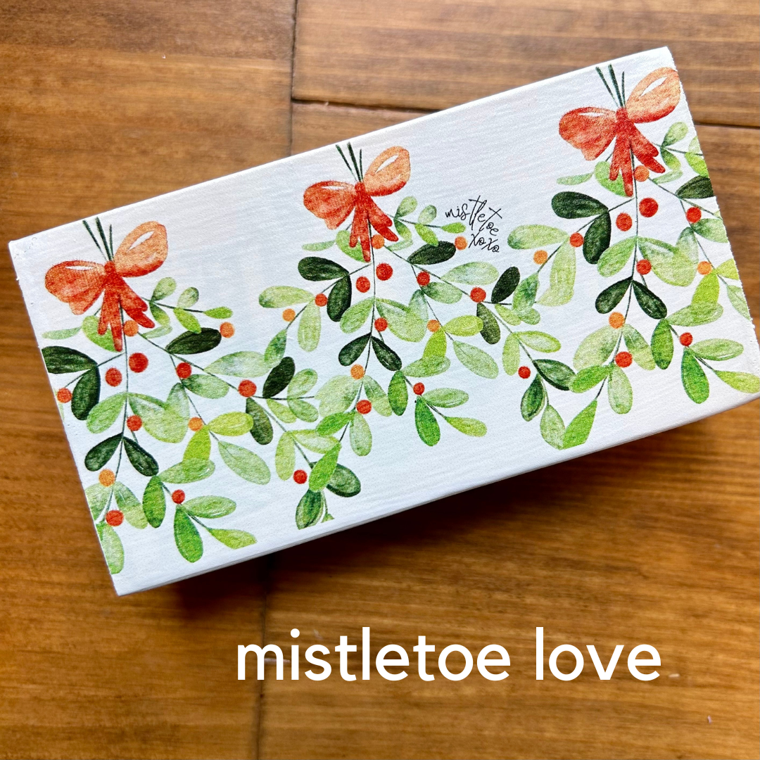 Watercolor Art Matchbox by Alli + Jean