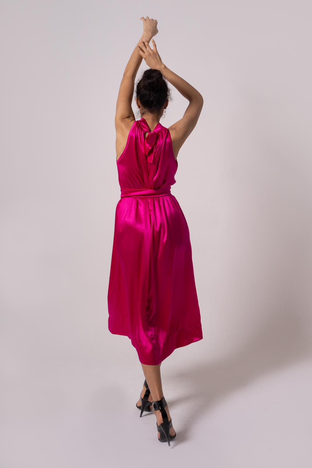 Nera Silk Dress by Monica Nera