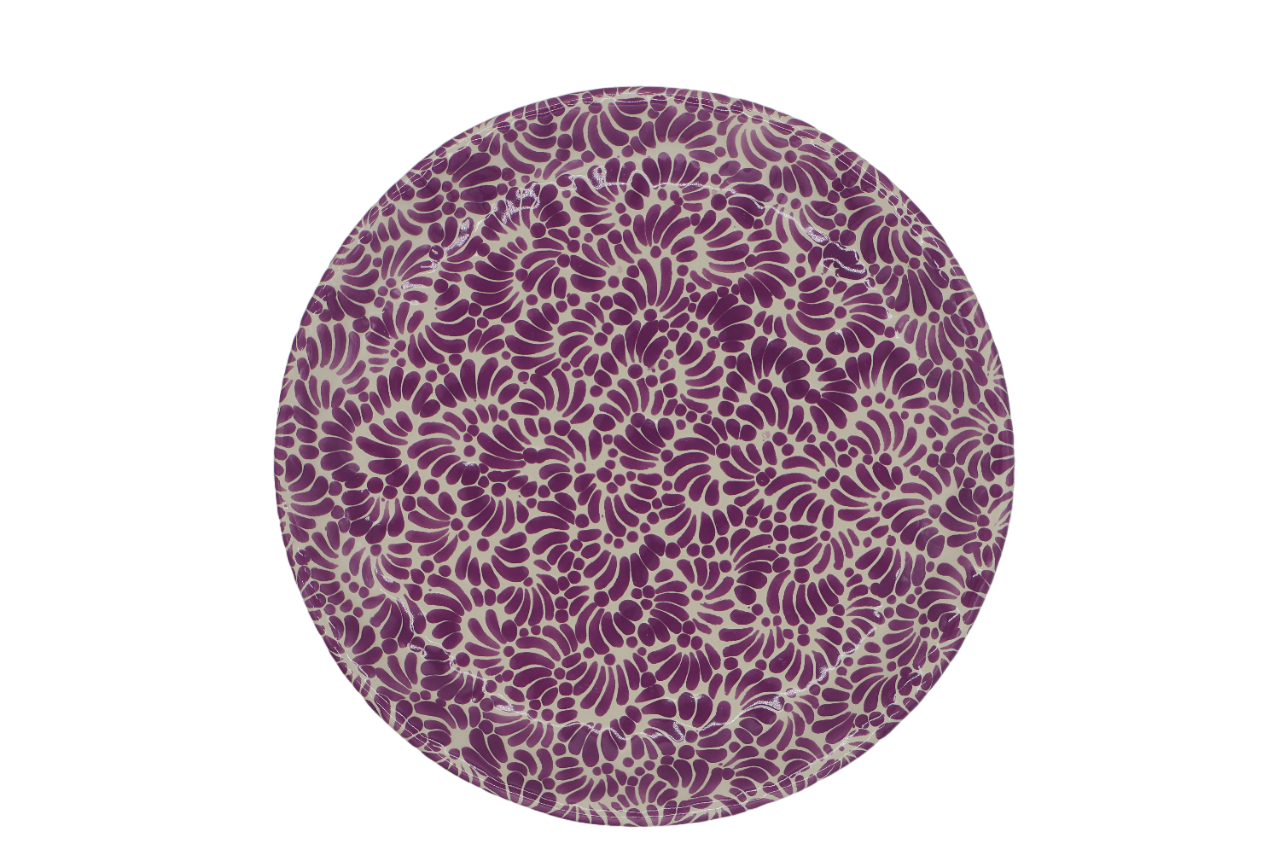 Plumas Charger Plate by Agave
