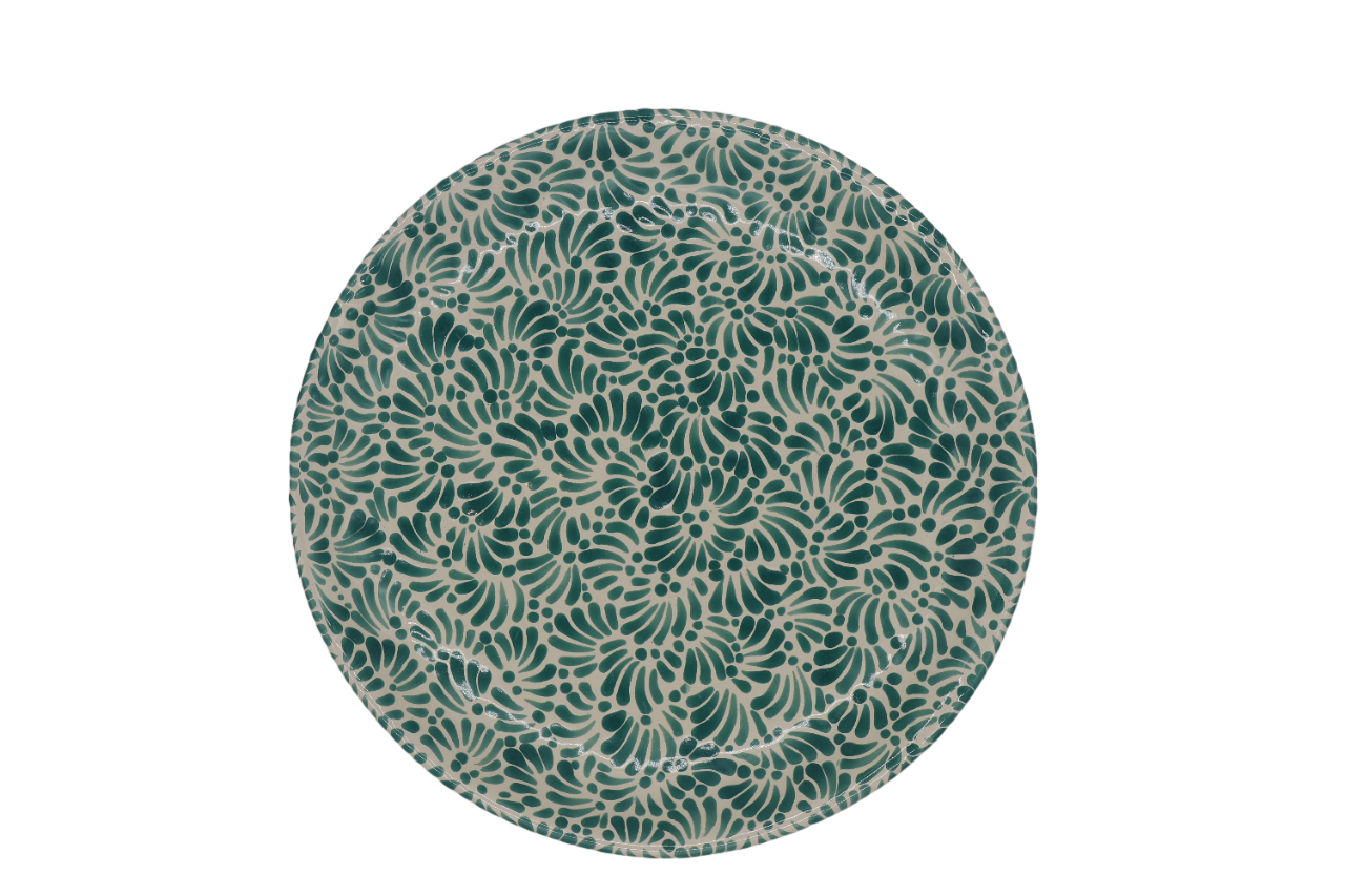 Plumas Charger Plate by Agave