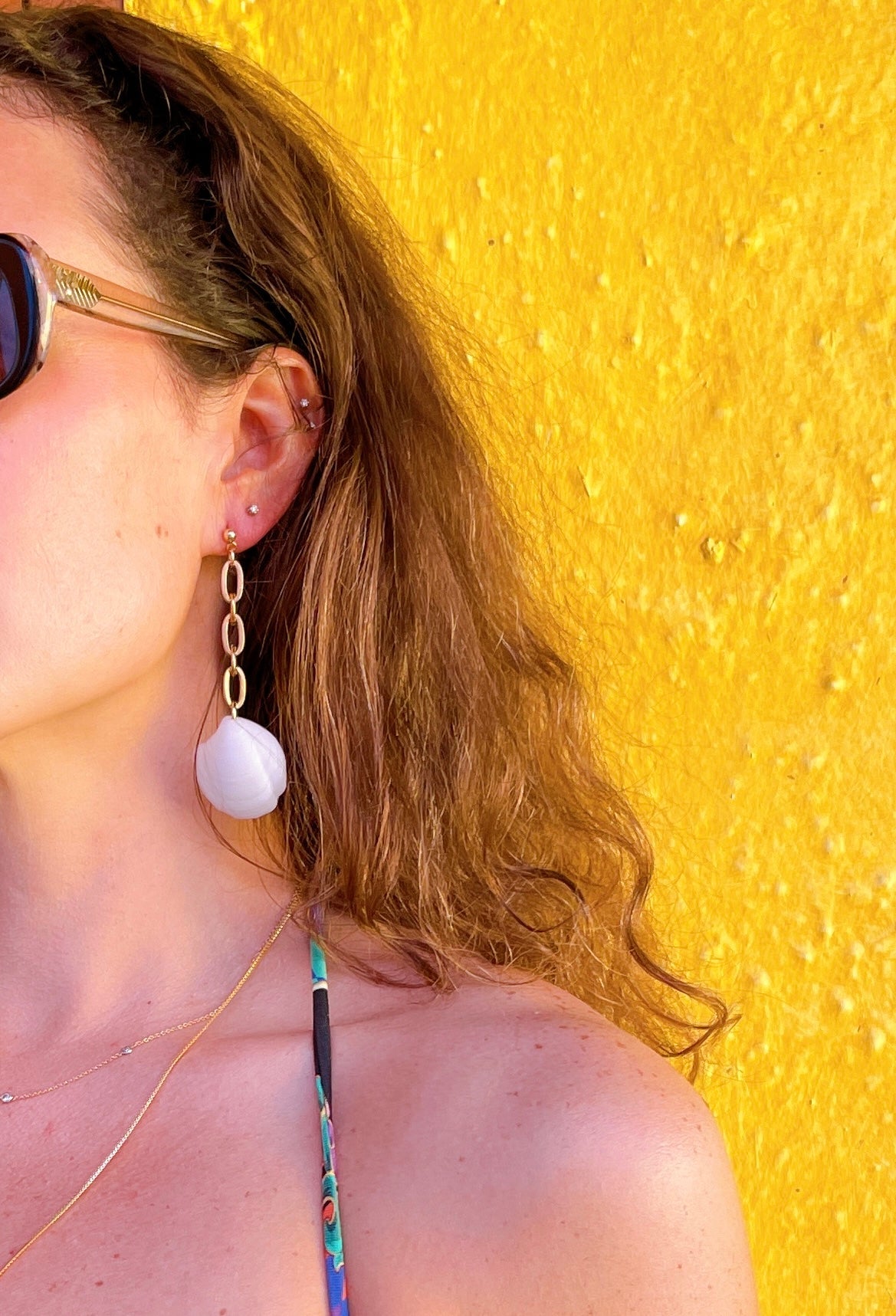 The Tinx Shell Earrings by Reshelled