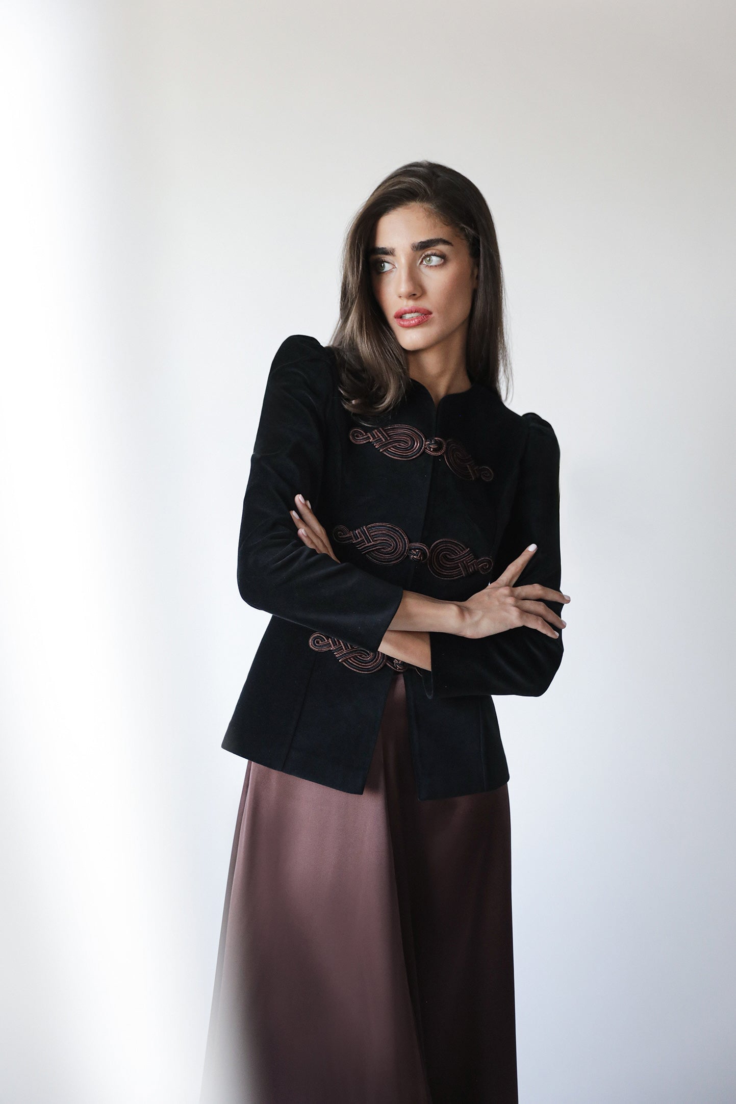 Rosa Skirt - Brown by Rosewater House