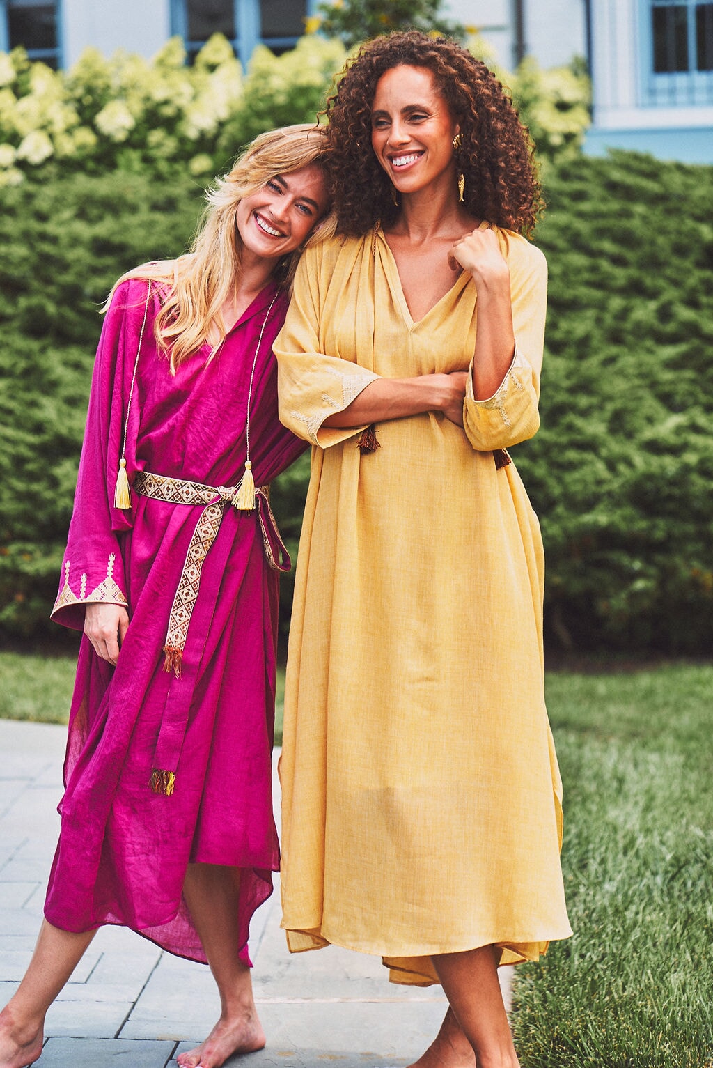 Gilaneh Kaftan - Yellow by Rosewater House