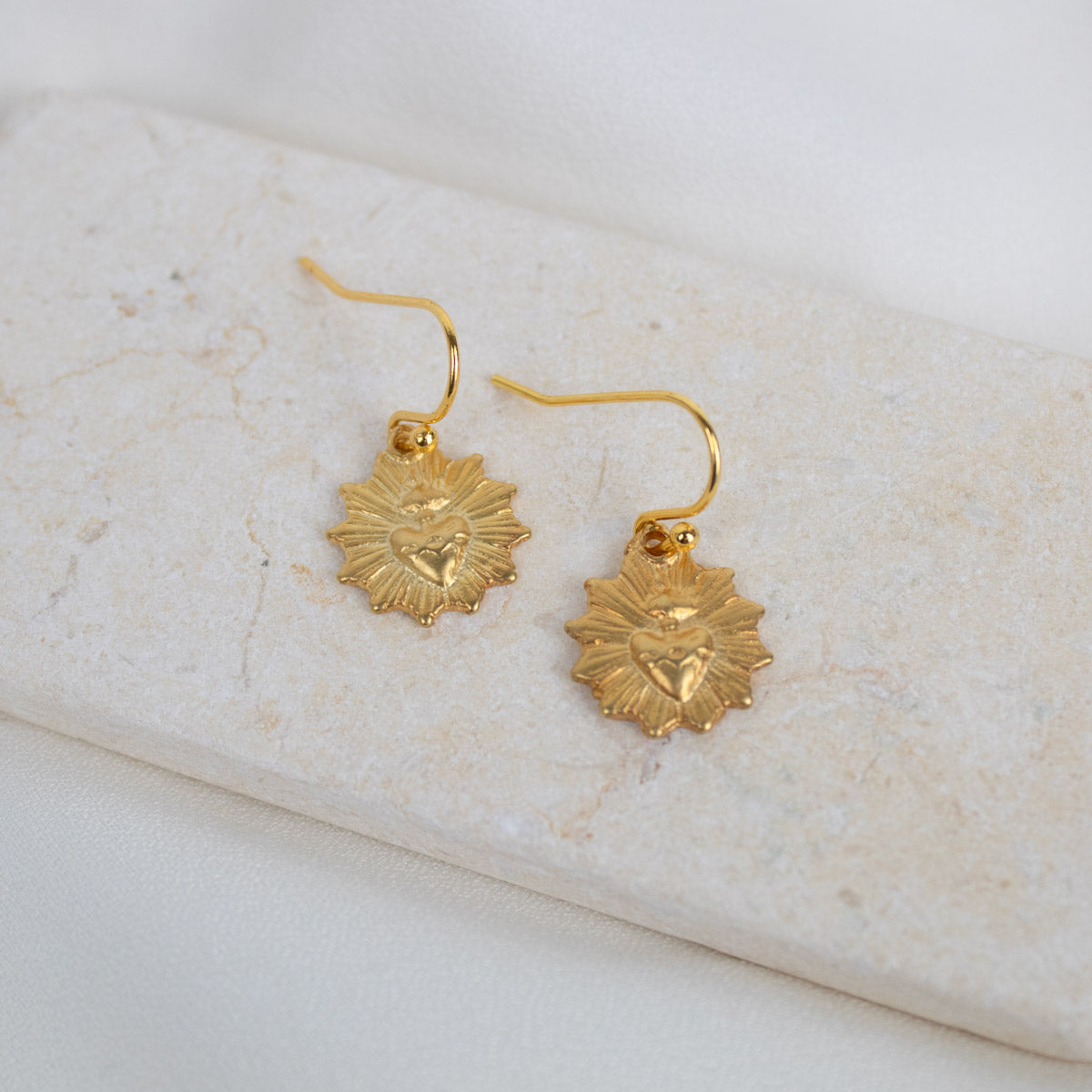 Sacred Heart Earrings by My Saint My Hero