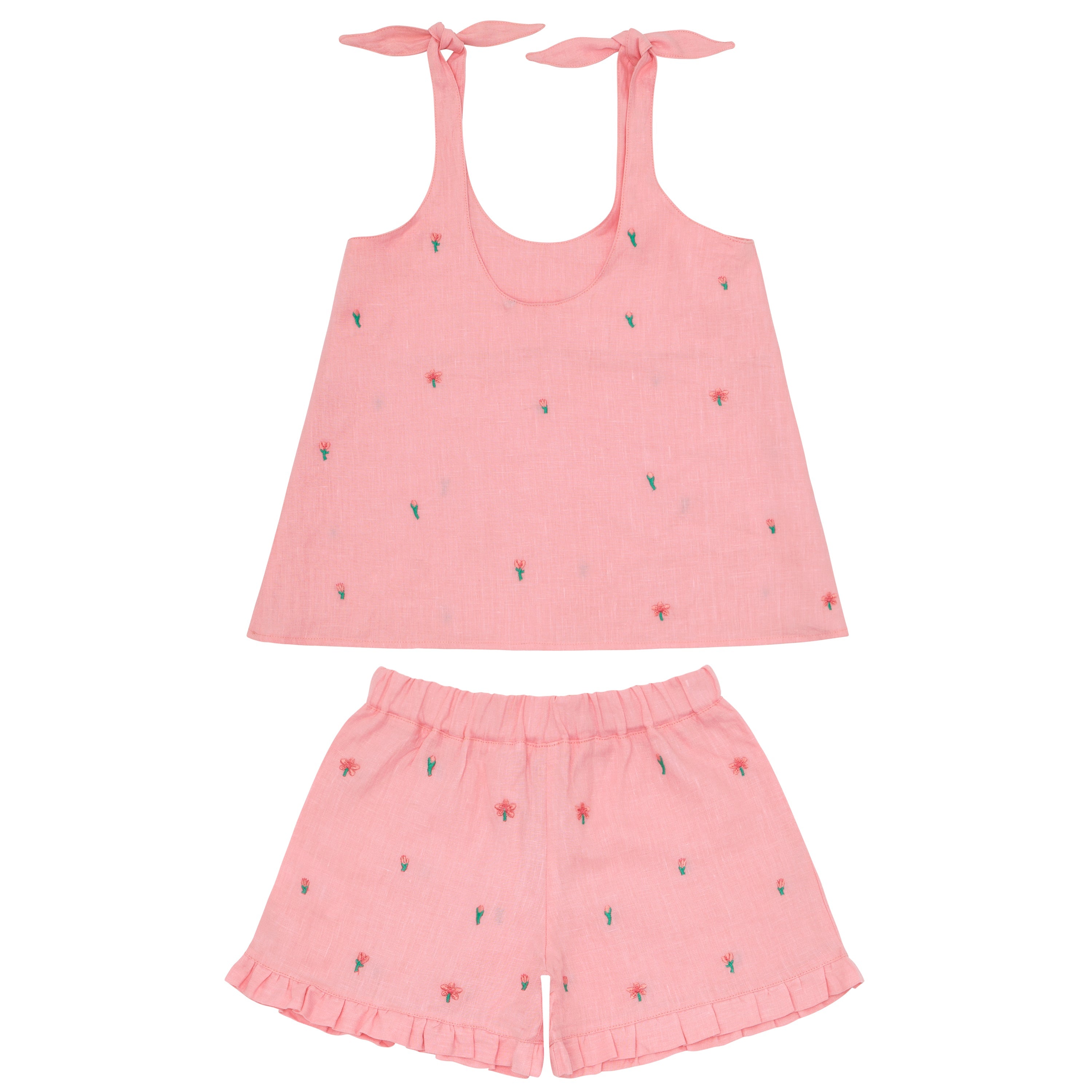 Fanm Mon x Minnow Girl's 2 Piece Short Set