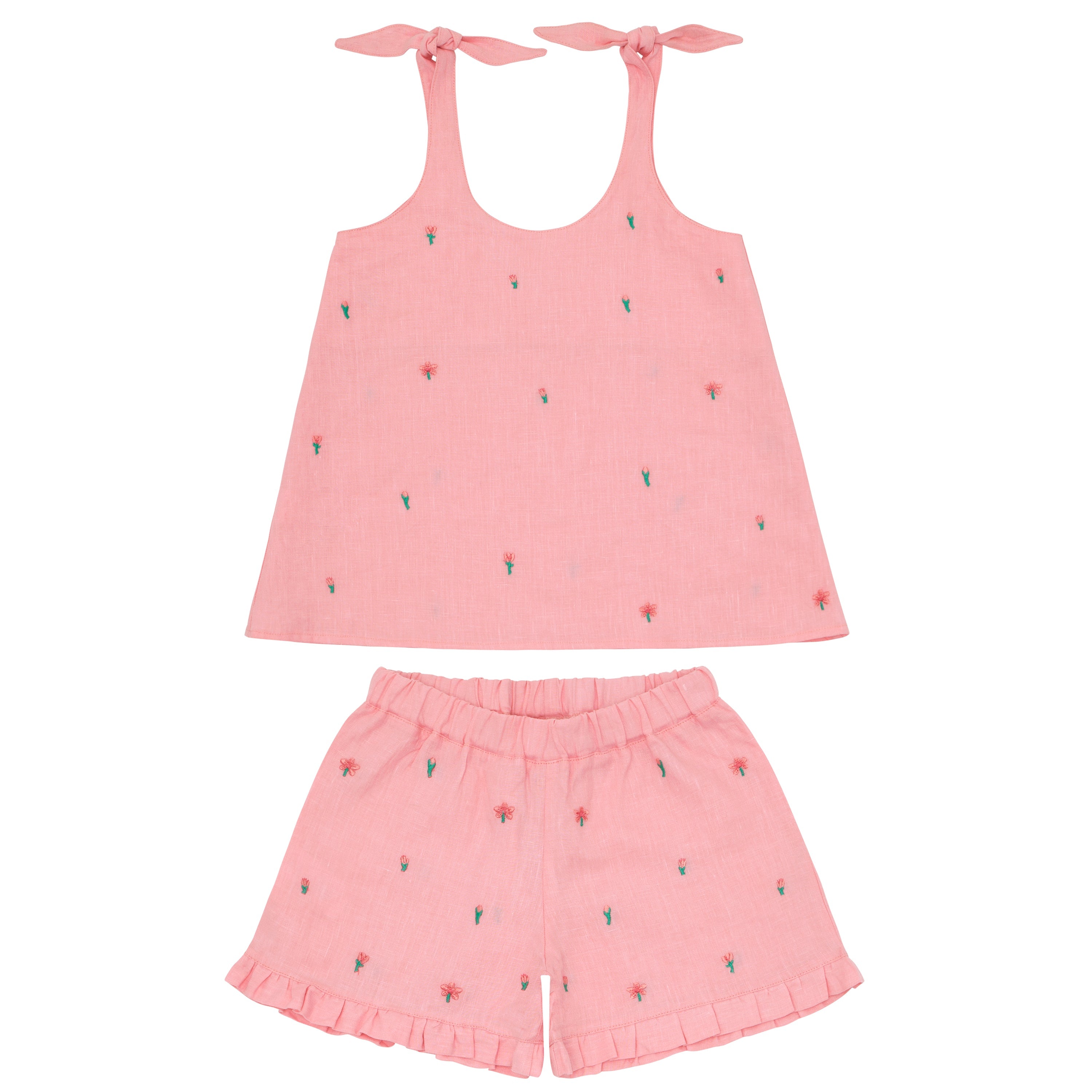 Fanm Mon x Minnow Girl's 2 Piece Short Set by Fanm Mon