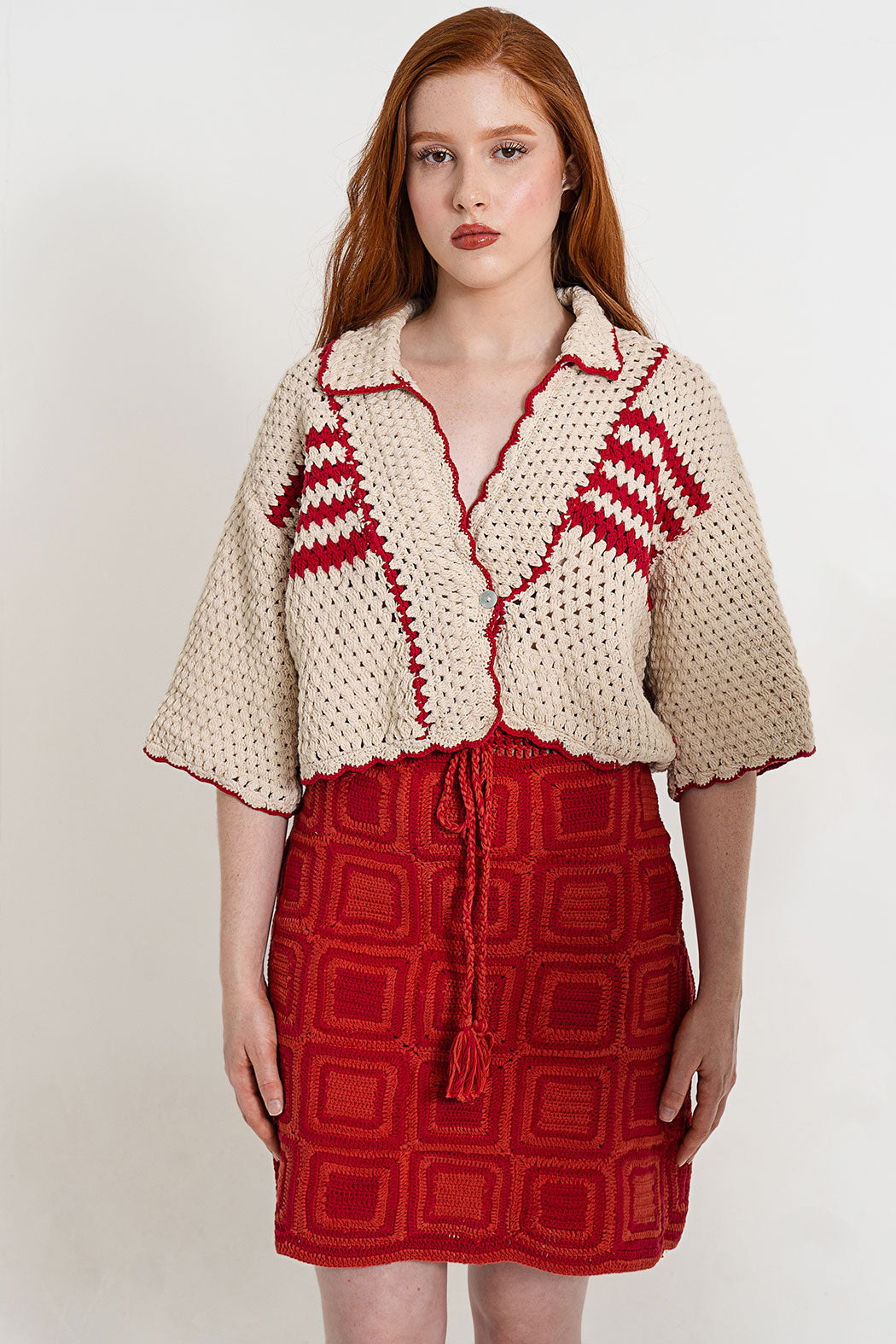 Sevilla Crochet Mini Skirt by Hess