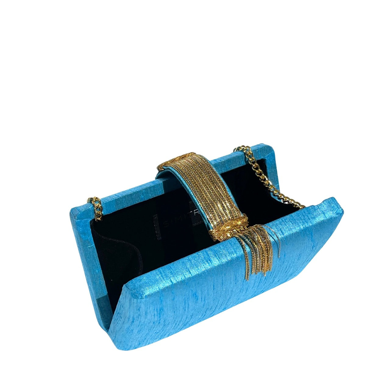 Sky Fringe Clutch by Simitri