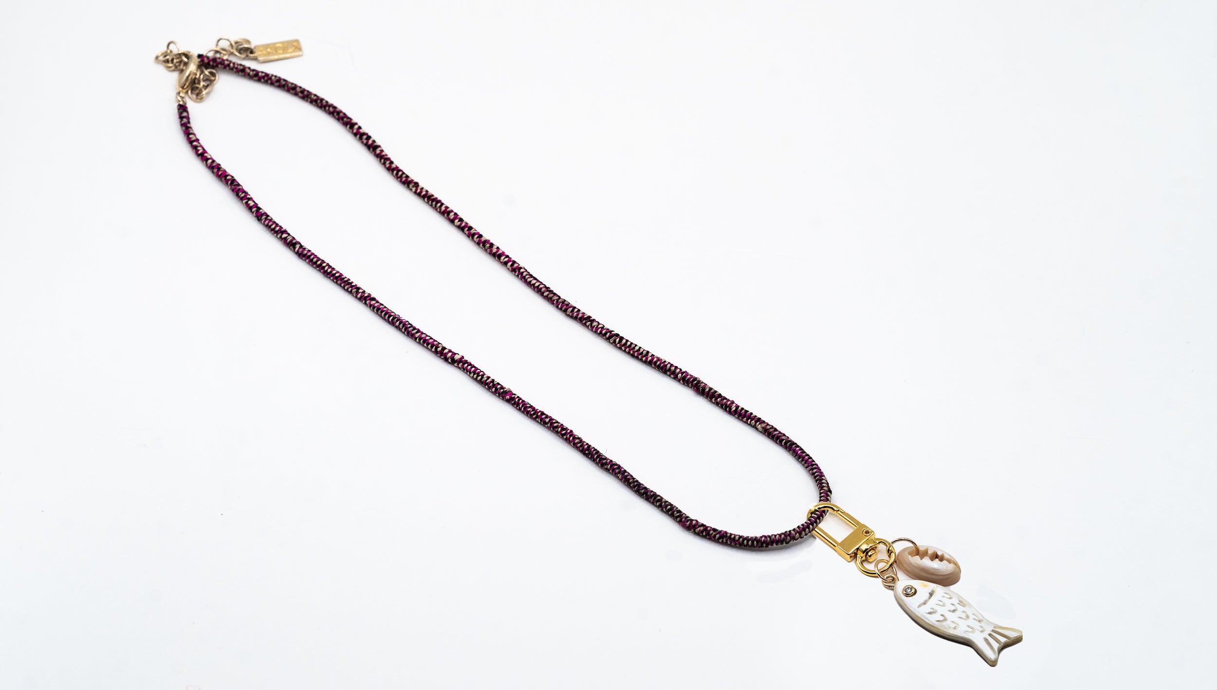 Lilly Sisto Exclusive Petite Fish and Cowrie Charm by Akola