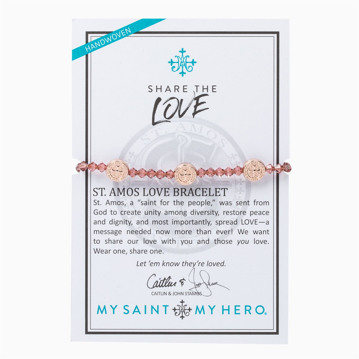 Share the Love Crystal Bracelet by My Saint My Hero