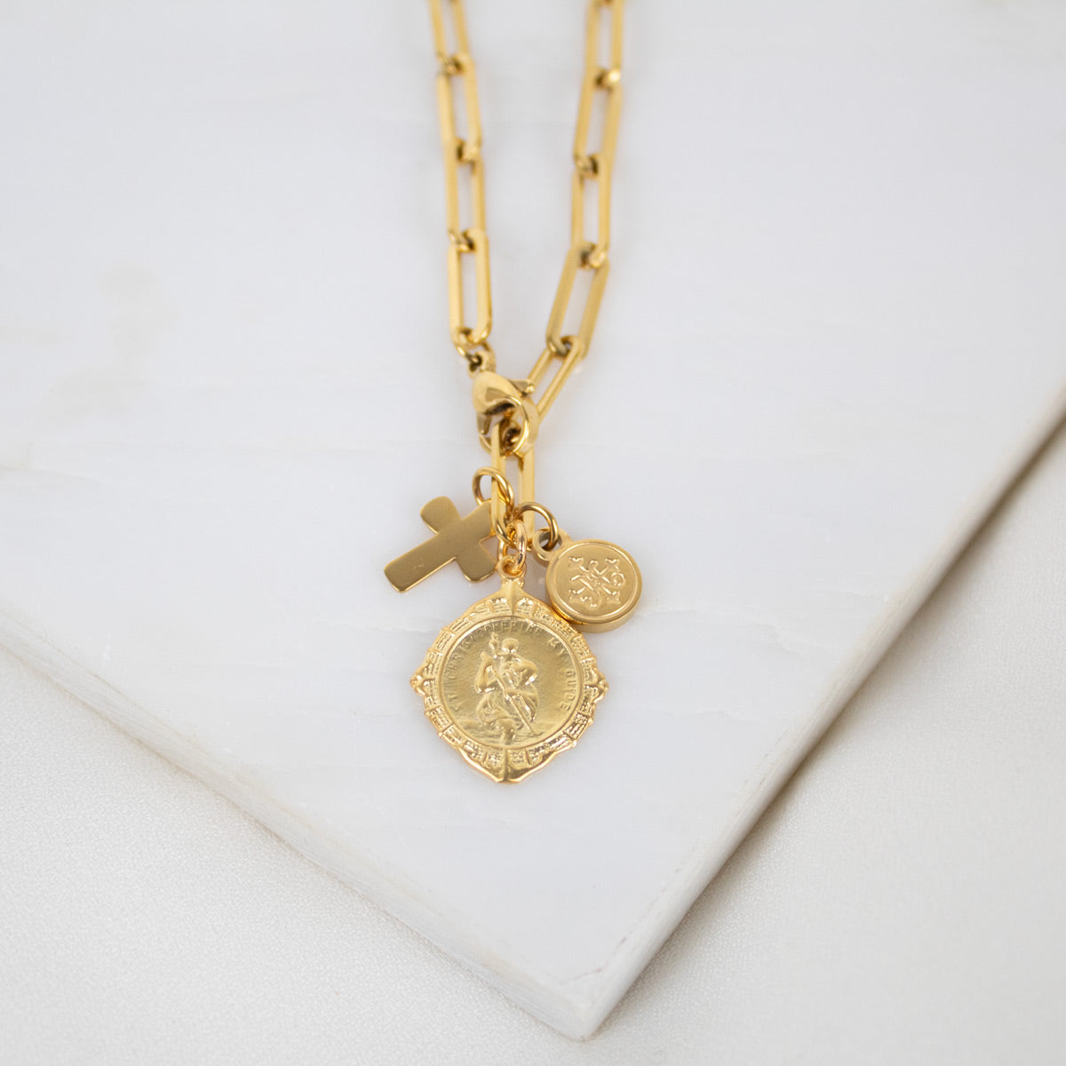 St. Christopher Protection & Guidance Necklace by My Saint My Hero