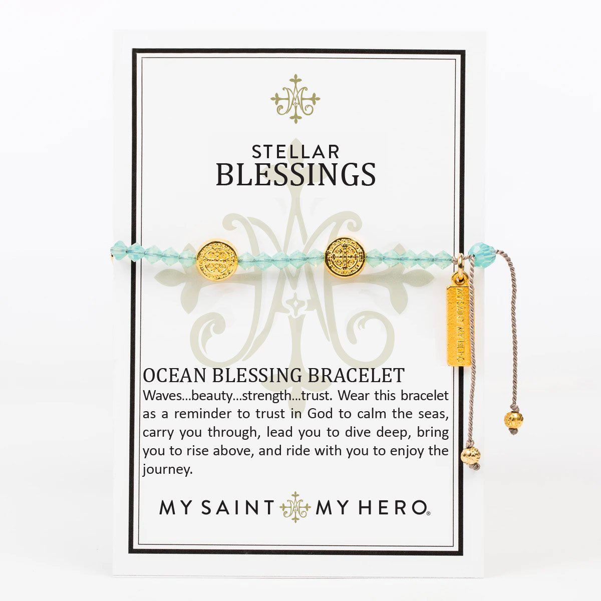Stellar Blessings Ocean Bracelet by My Saint My Hero