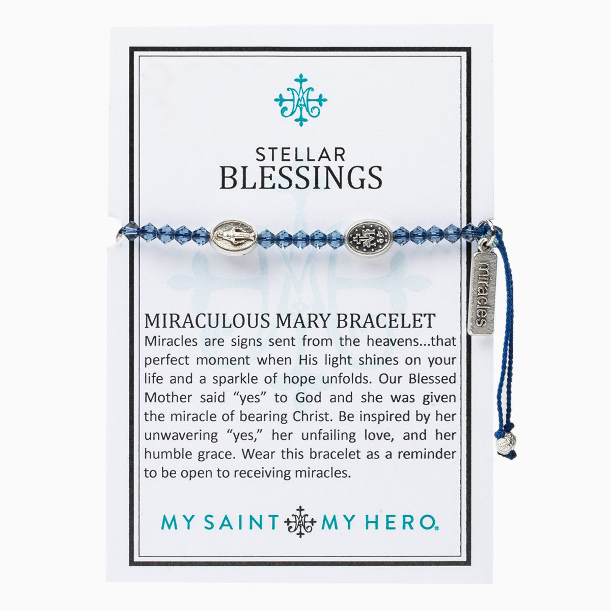 Stellar Blessings Miraculous Mary Bracelet by My Saint My Hero