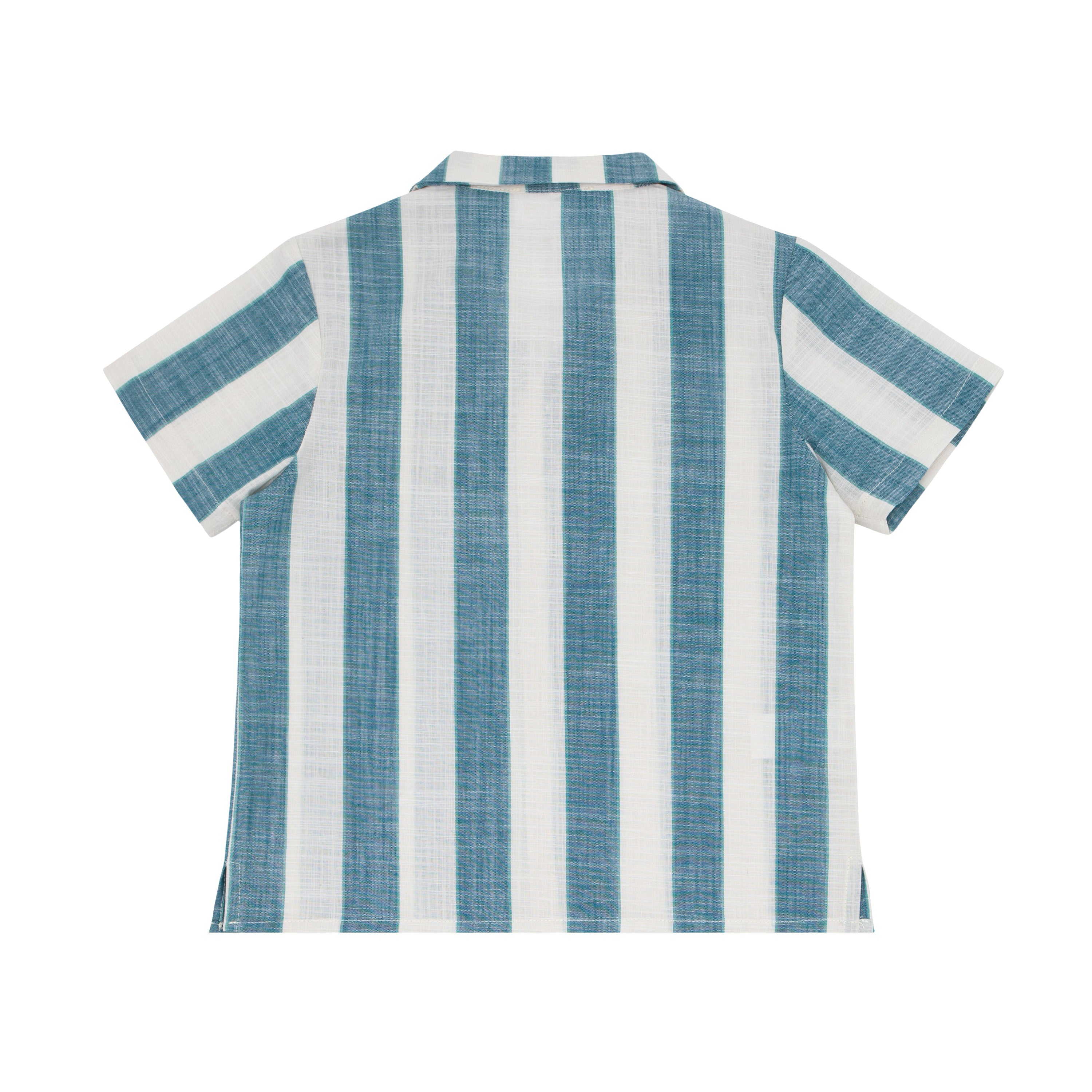 Fanm Mon x Minnow Boy's Striped Linen Shirt by Fanm Mon