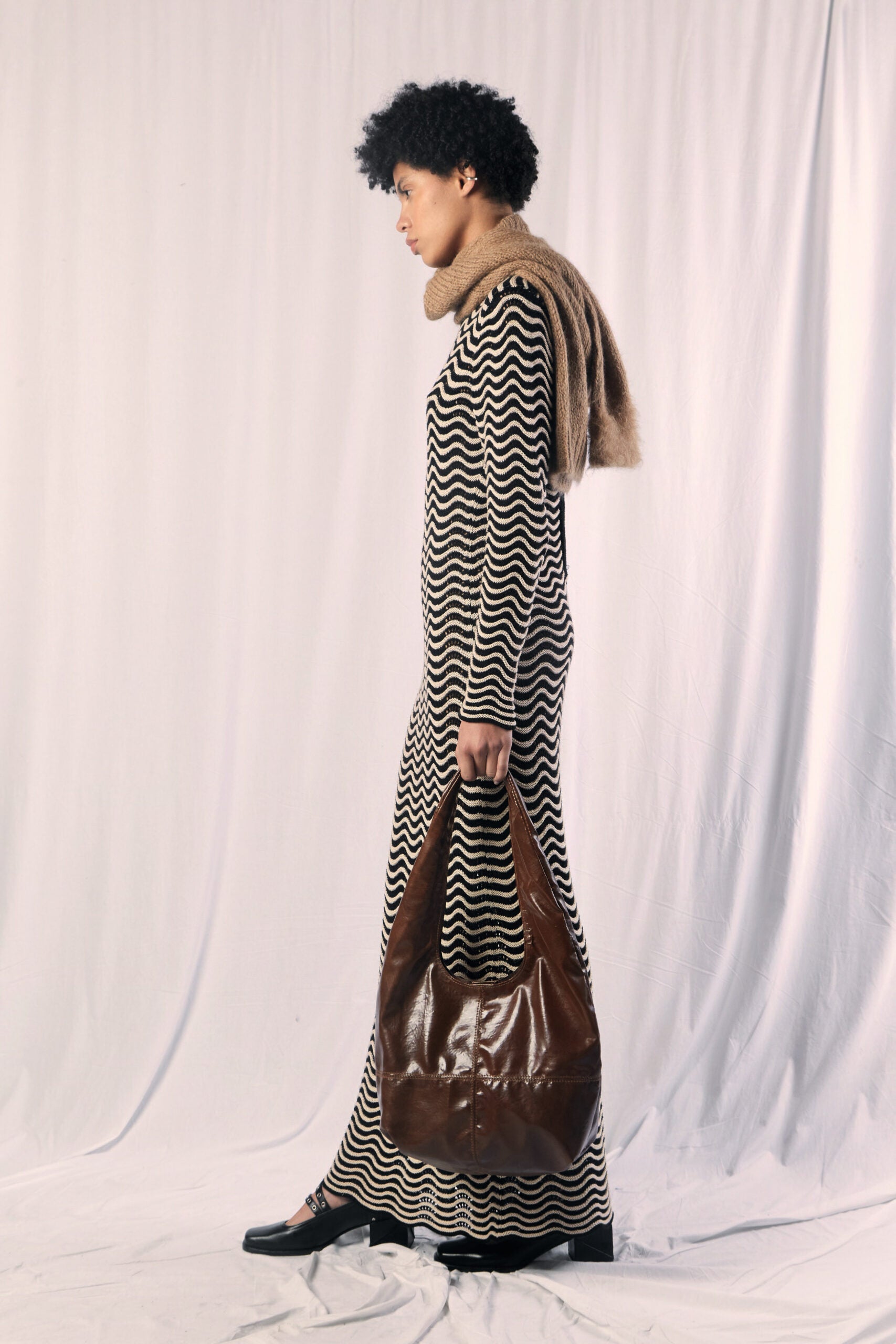 Shiringa Tote Brown by MUNA