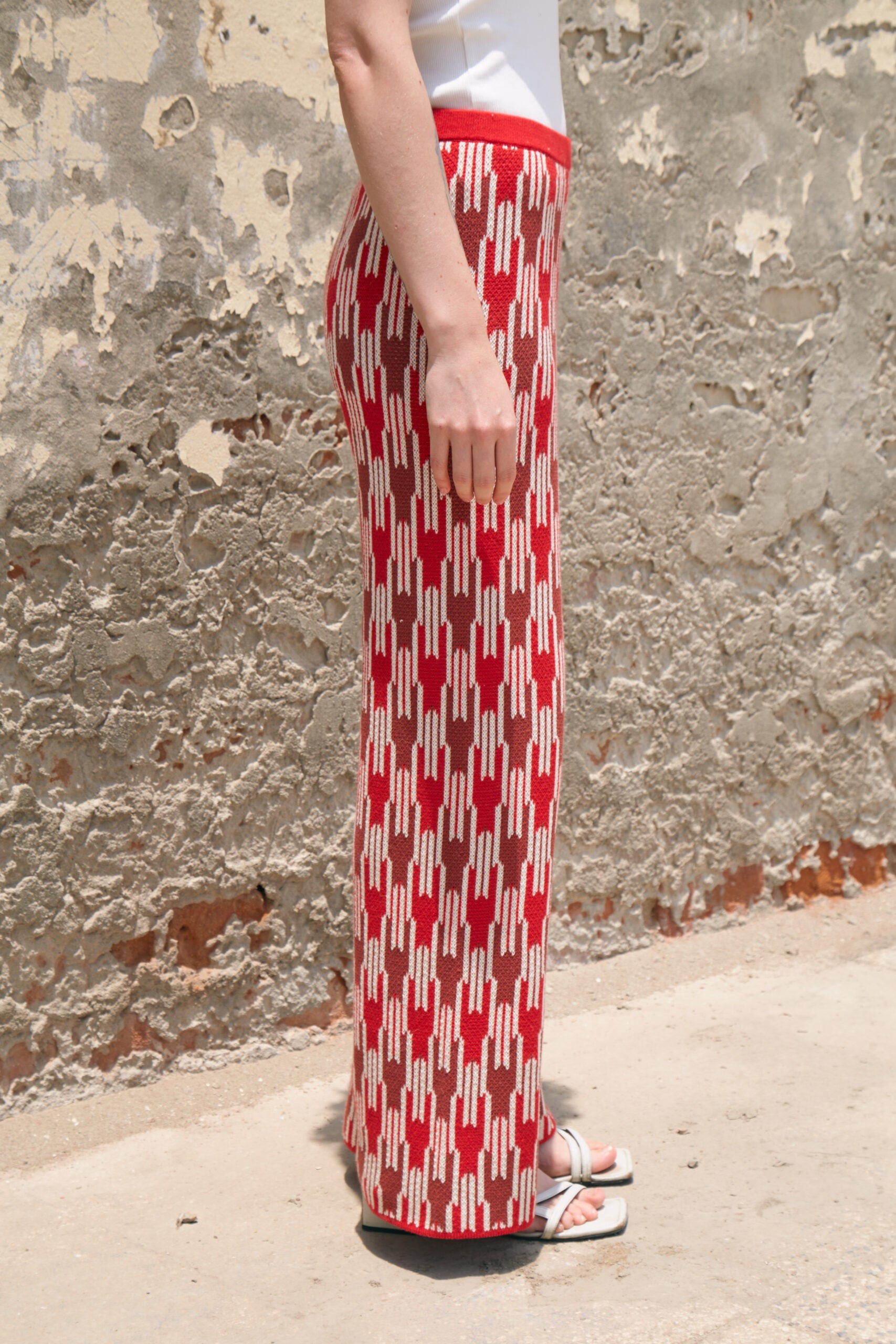 Totora Red Pants by MUNA