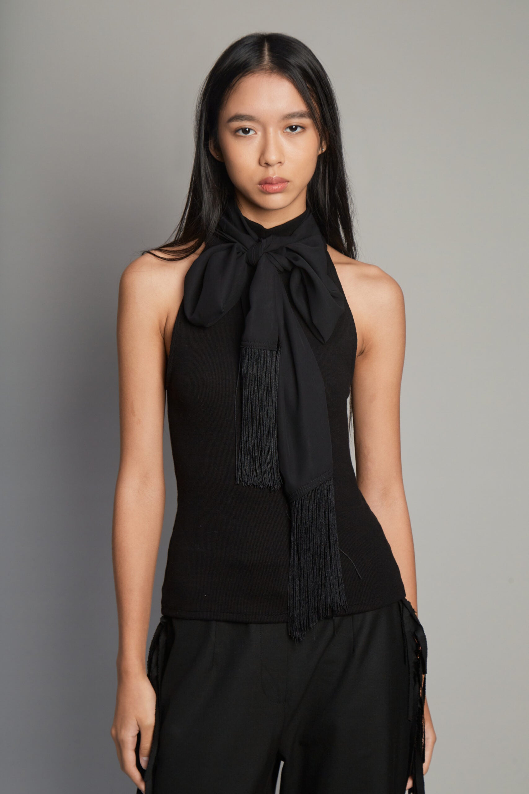 Lazo black top by MUNA