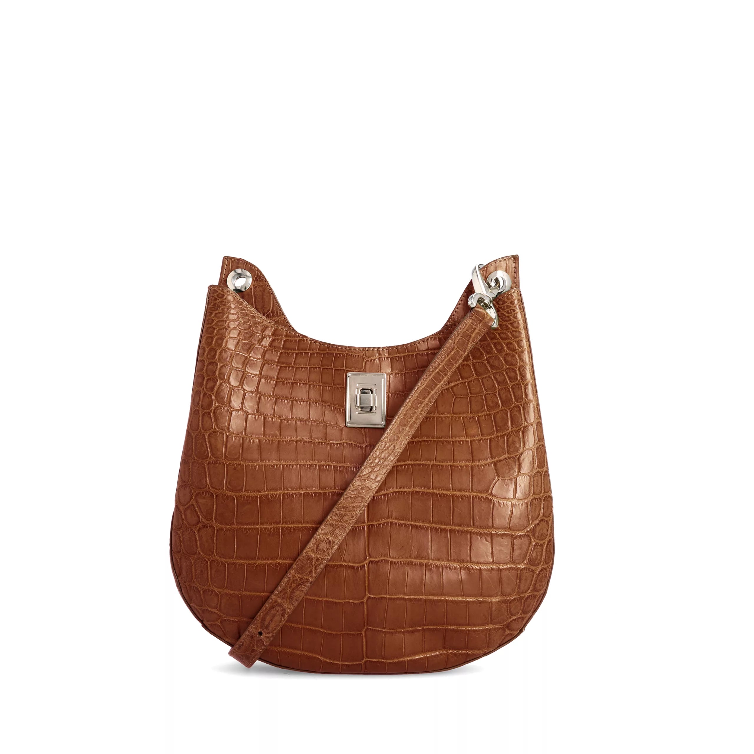 Nova in Cognac Crocodile by Cape Cobra