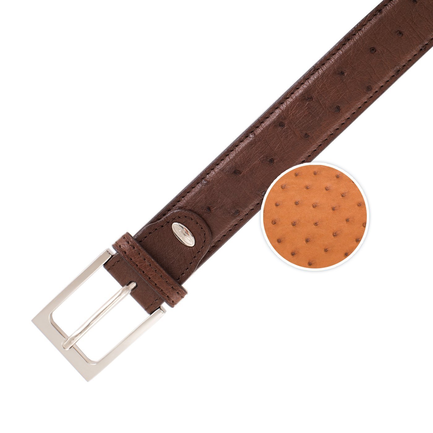 Ostrich Trouser Belt by Cape Cobra