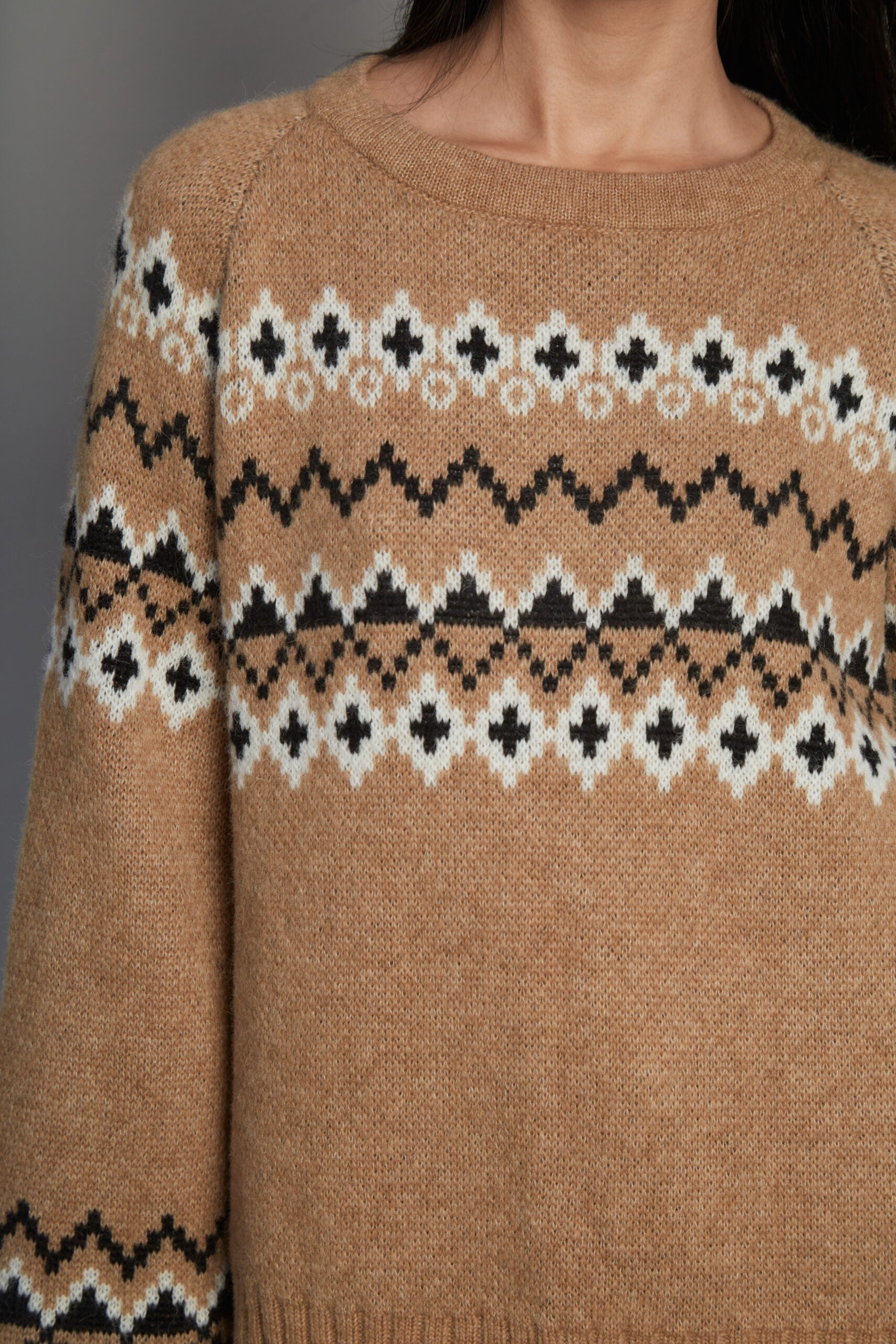 Ayllu Beige Sweater by MUNA