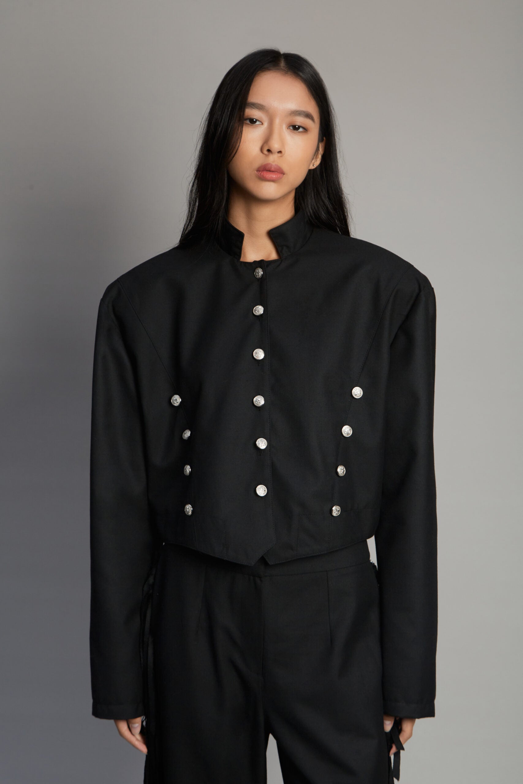 Pukara black jacket by MUNA