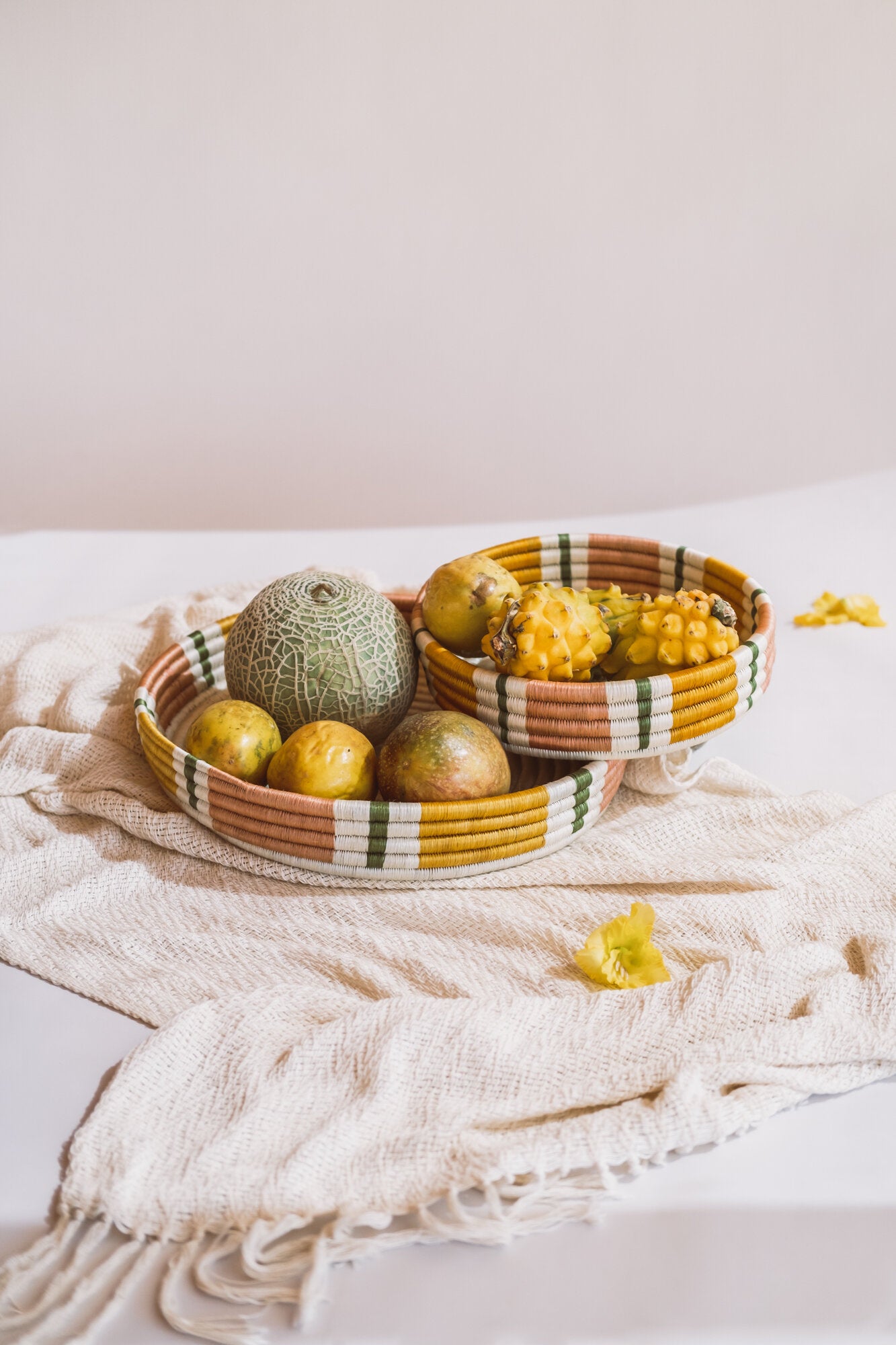 Monserrate Basket Tray (2 sizes) by Zuahaza