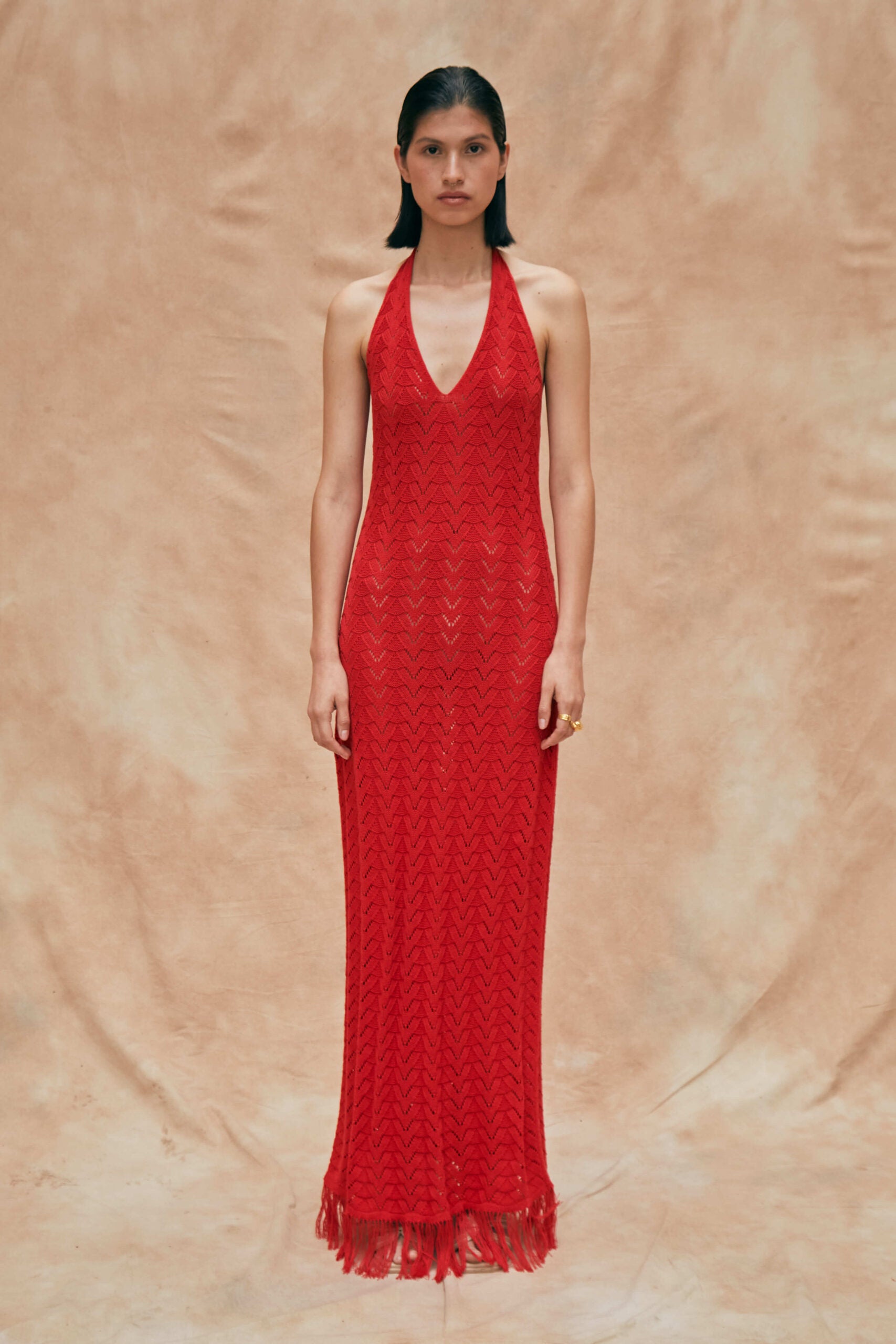 Ica Red Dress by MUNA