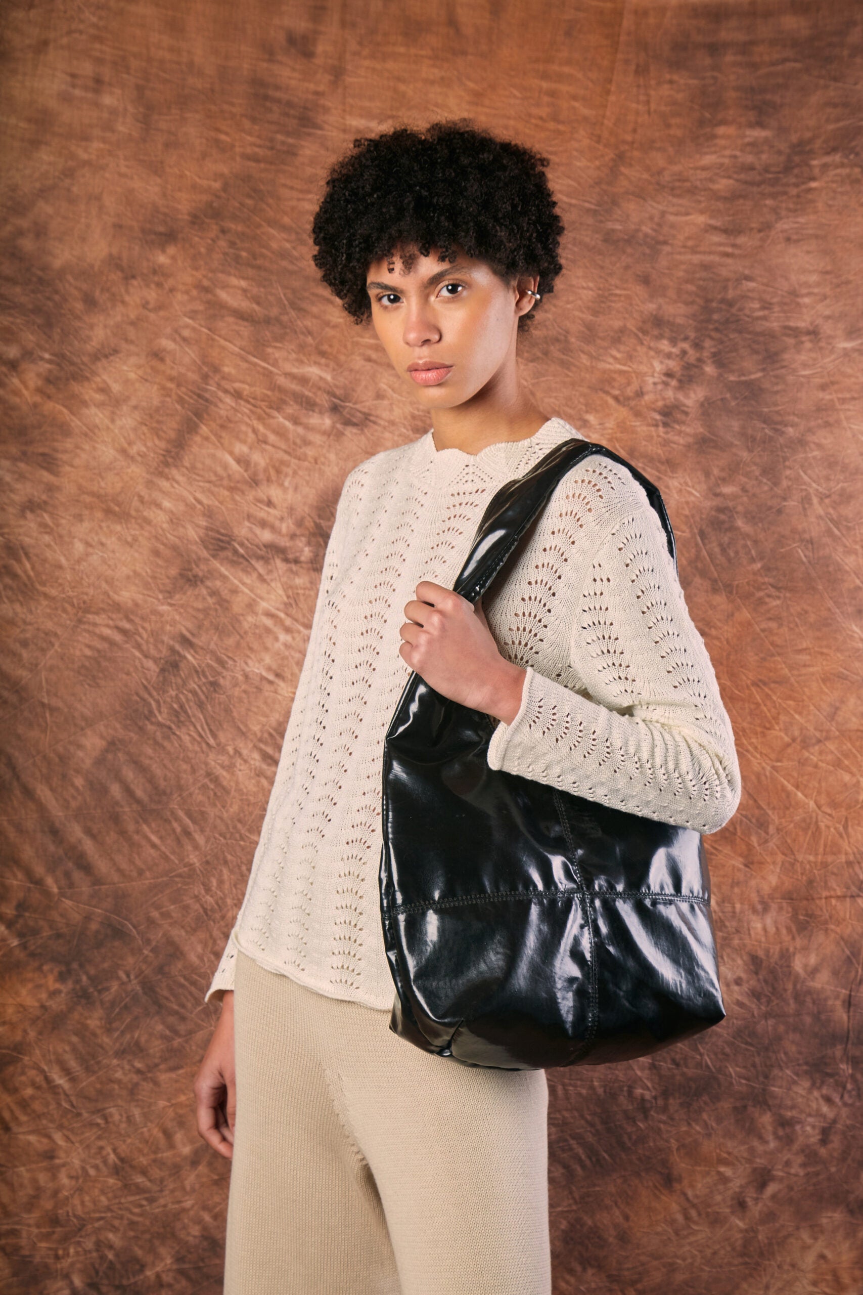 Shiringa Tote Black by MUNA