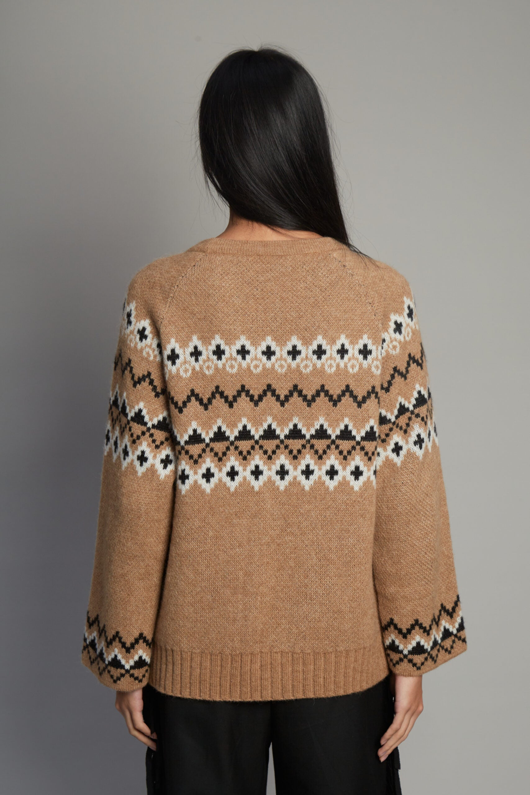 Ayllu Beige Sweater by MUNA