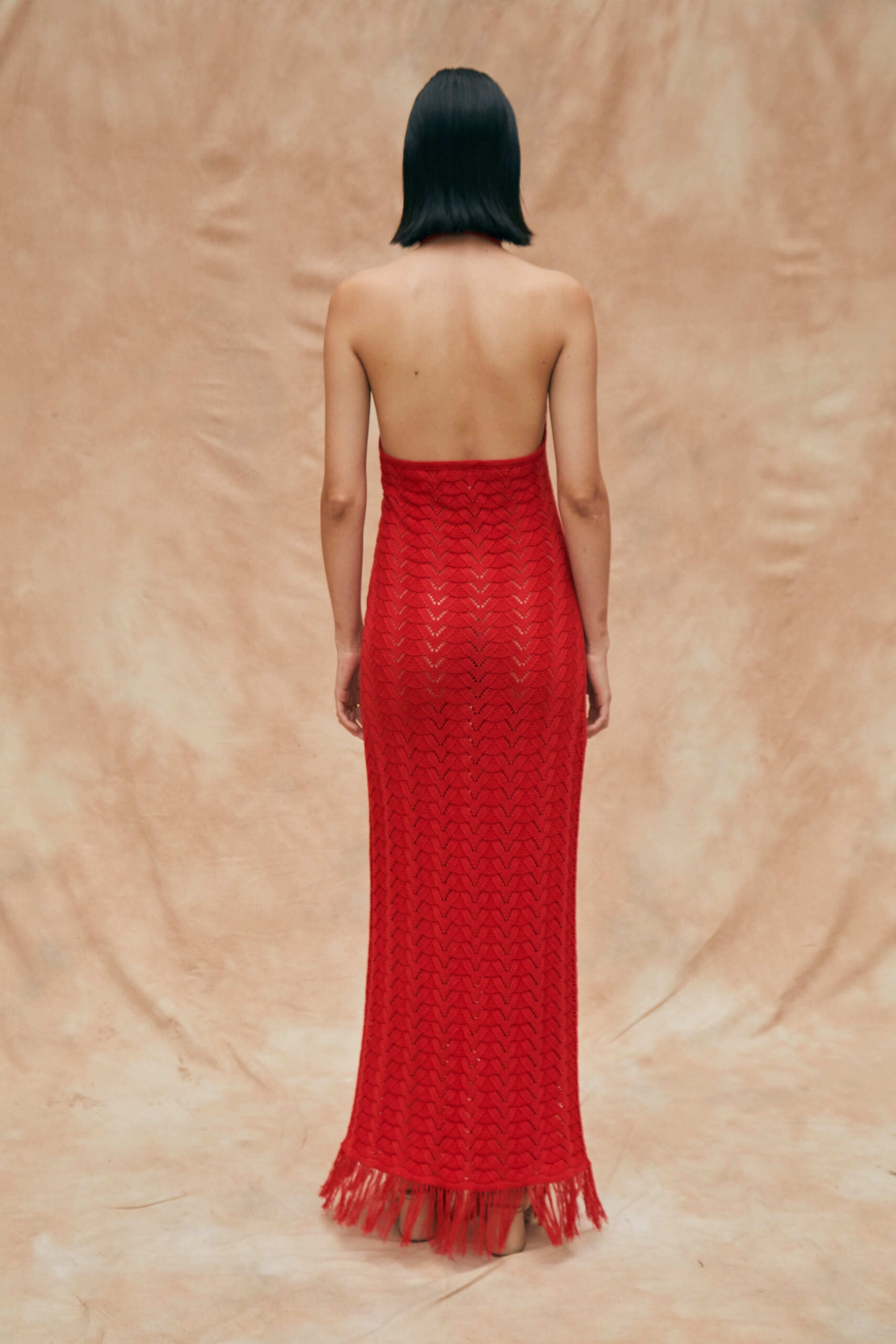 Ica Red Dress by MUNA