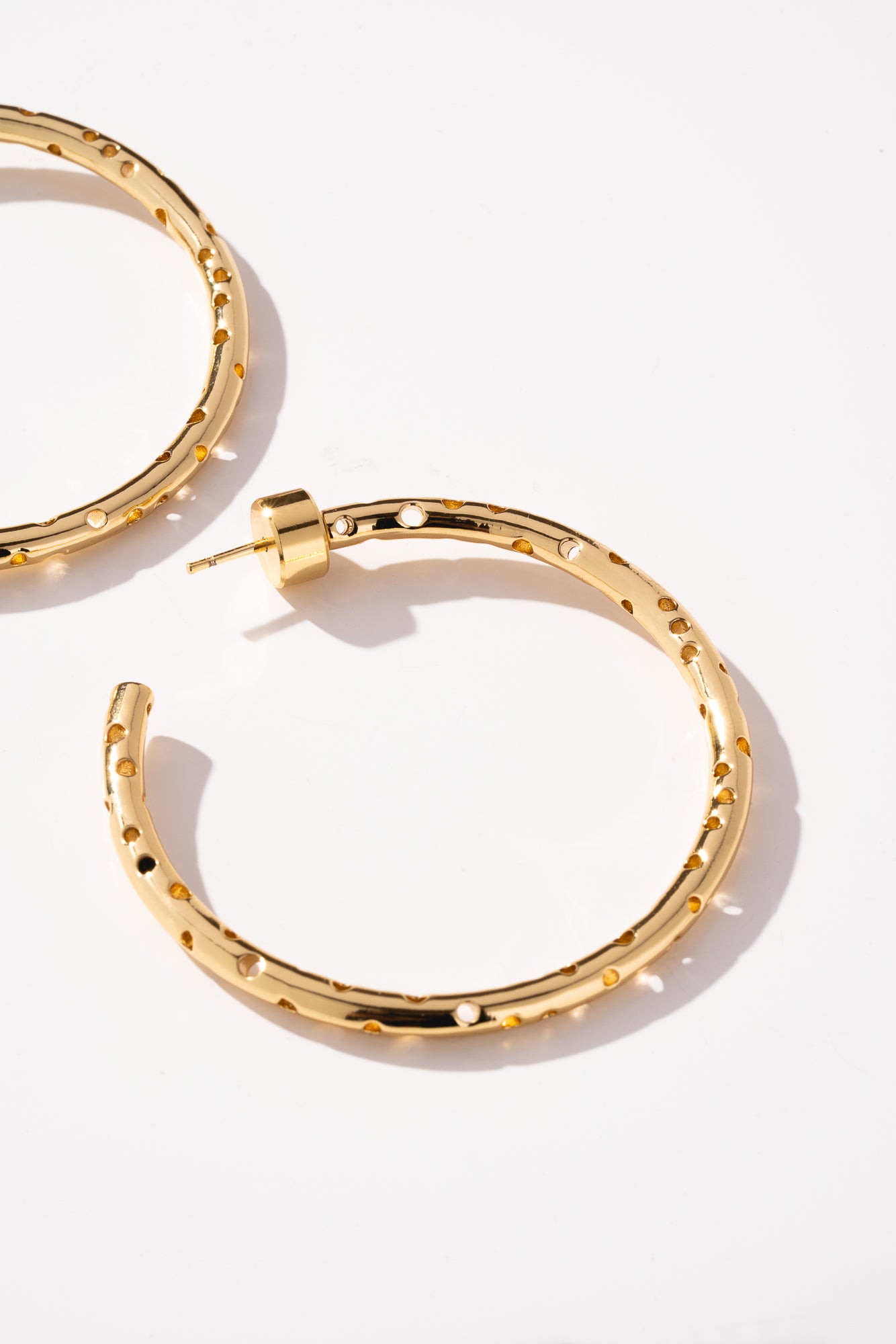 Herice Hoop (Small)-Yellow Gold by Herice Henderson