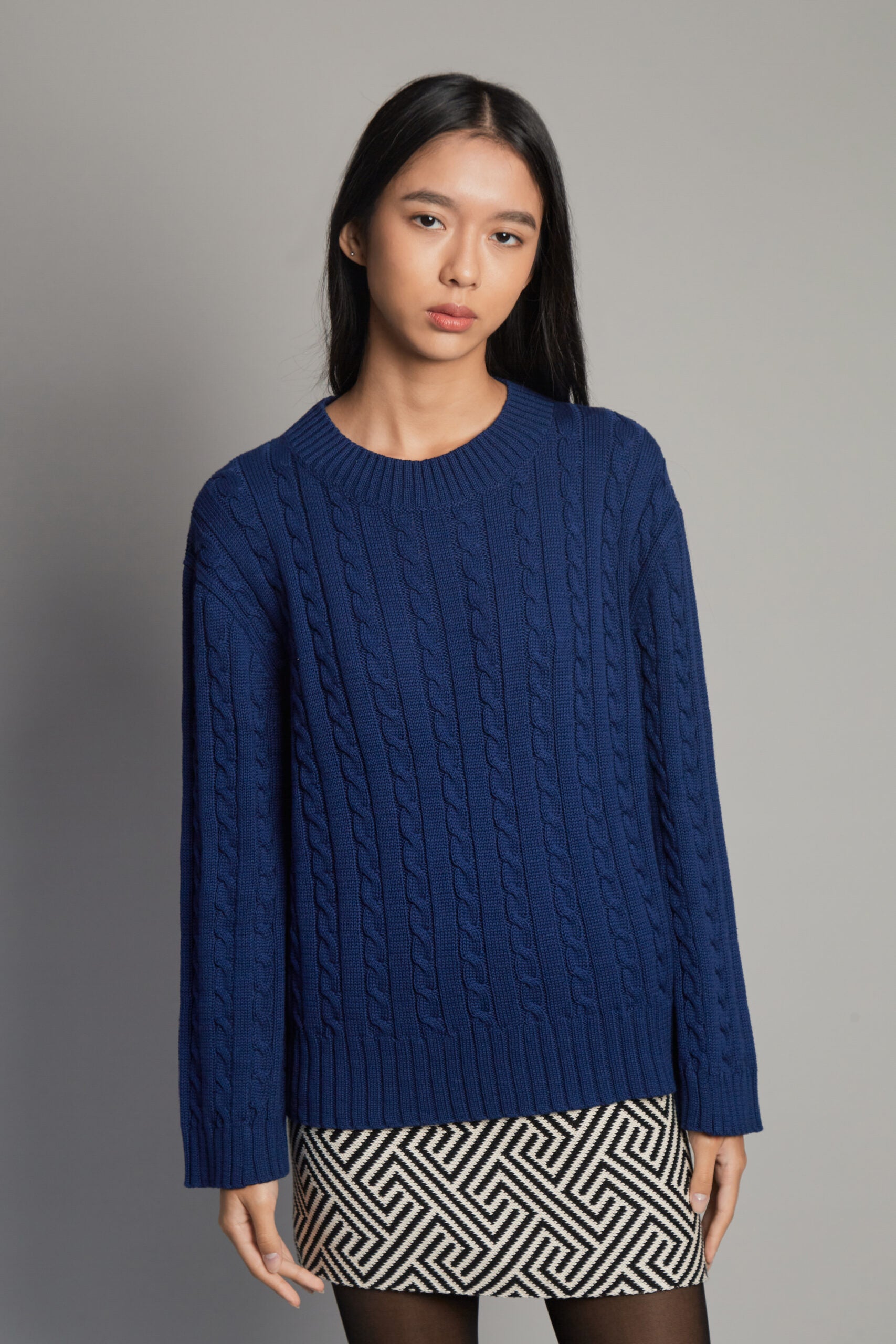 Peldaño Blue Sweater by MUNA