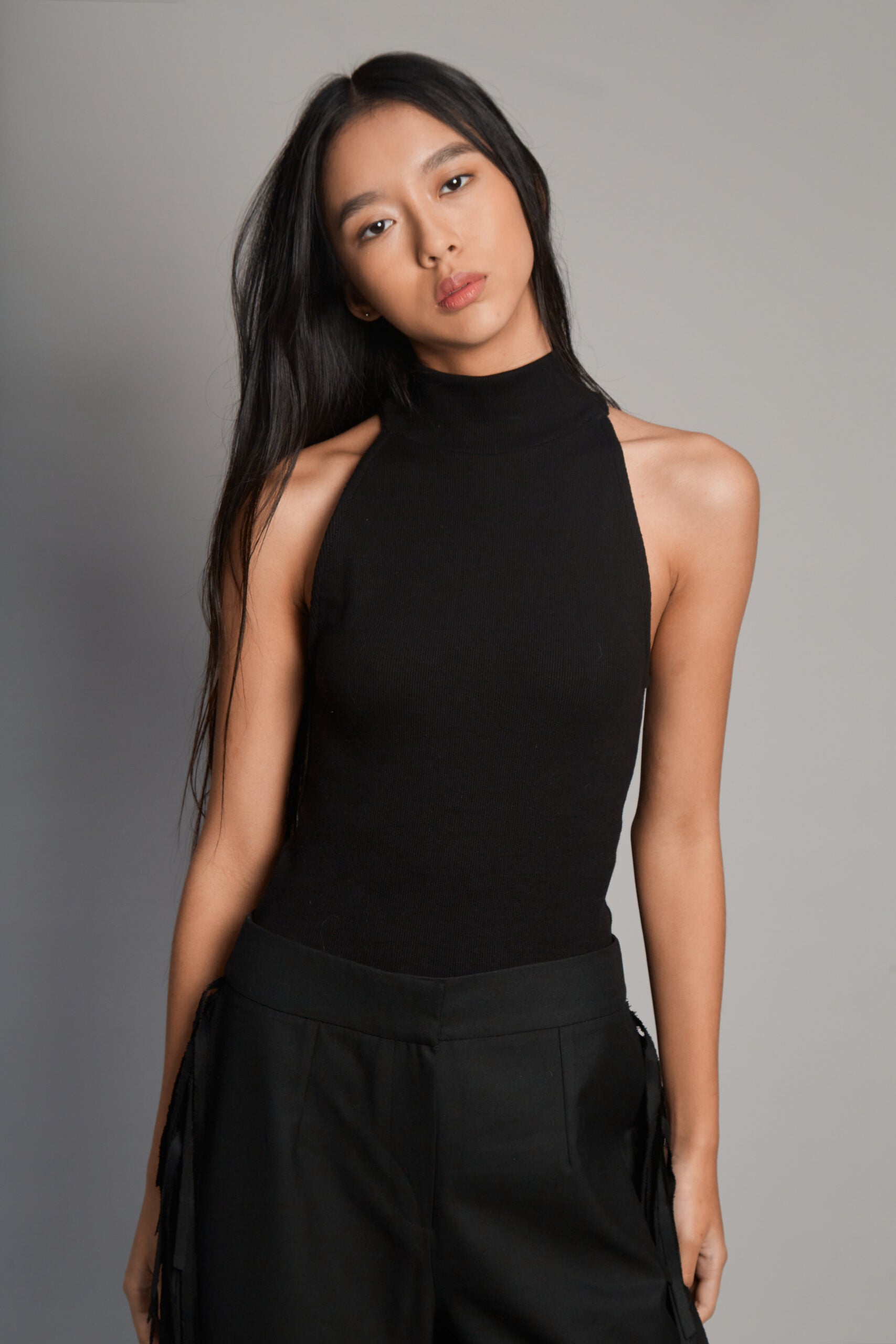 Lazo black top by MUNA