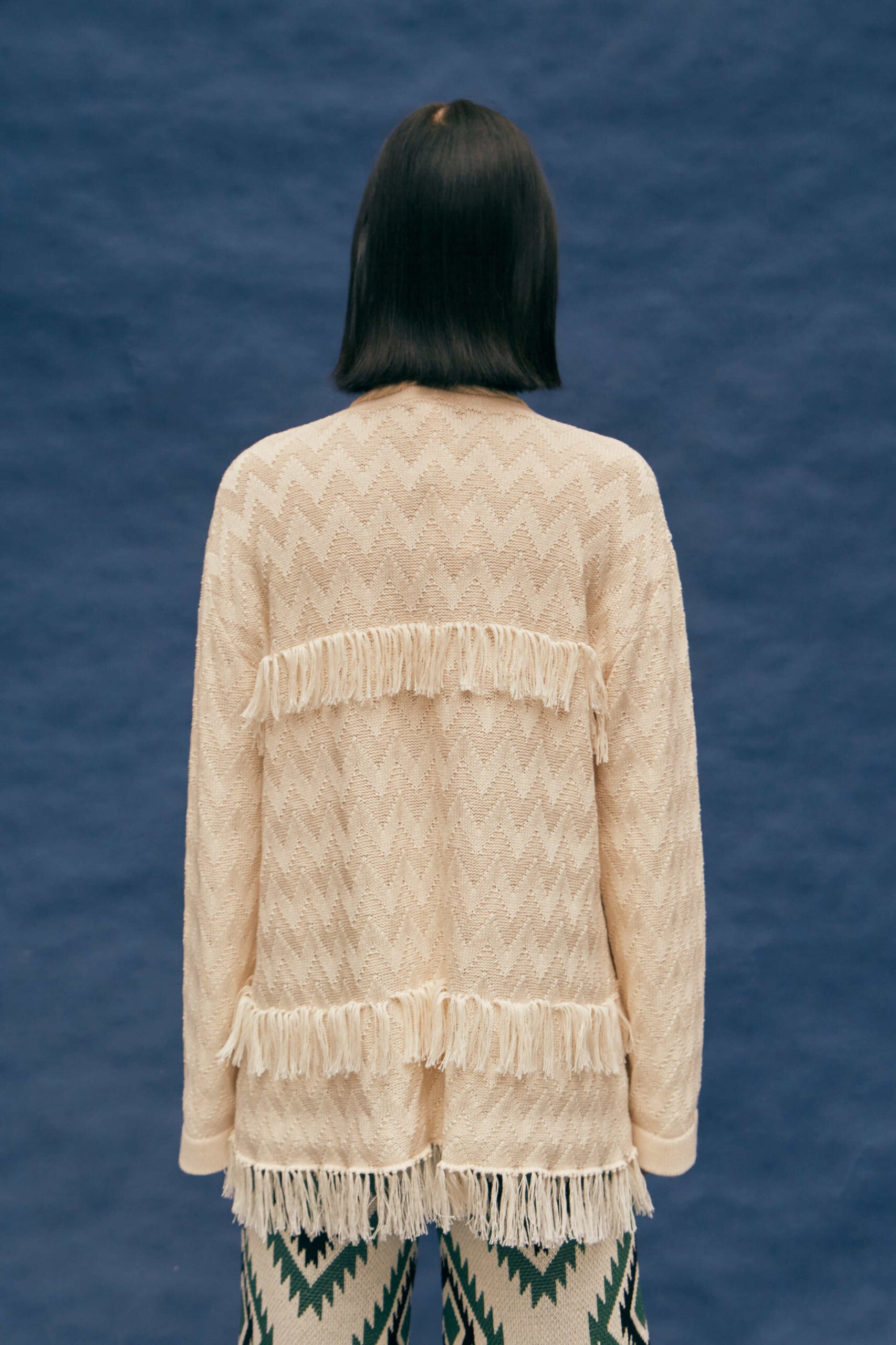 Nazca Ivory Cardigan by MUNA