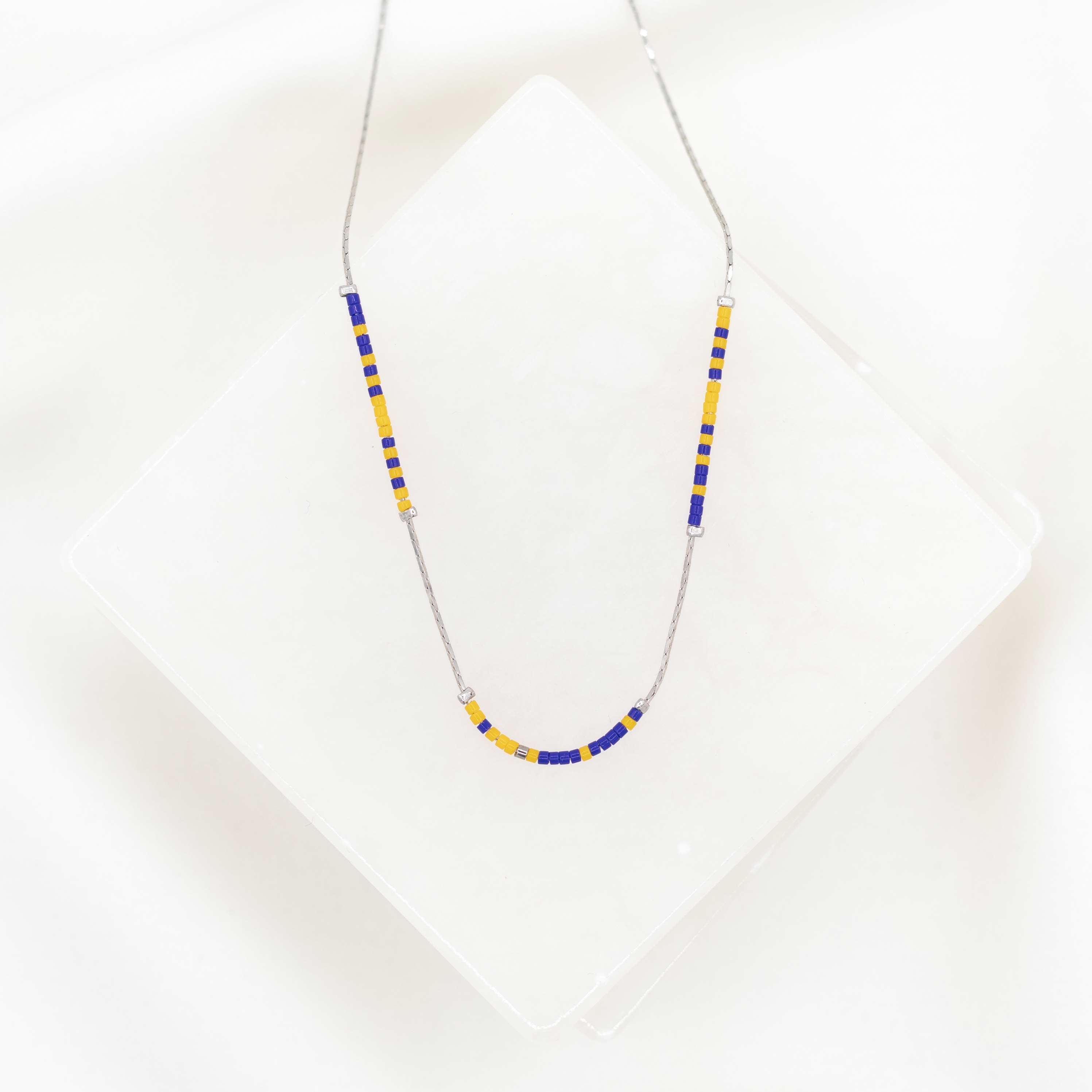 Victory Team Spirit Morse Code Necklaces • In Your Team Colors by My Saint My Hero