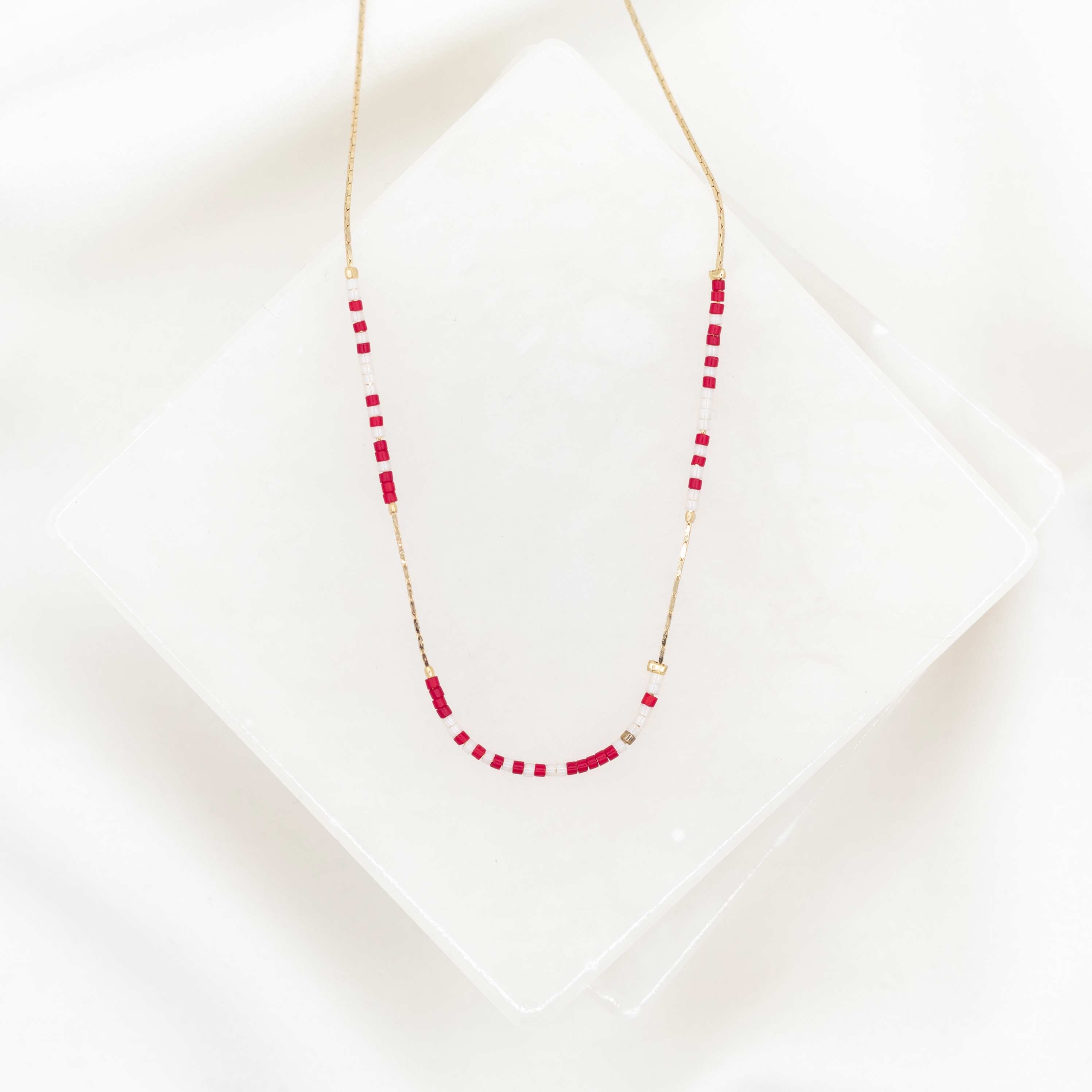 Victory Team Spirit Morse Code Necklaces • In Your Team Colors by My Saint My Hero