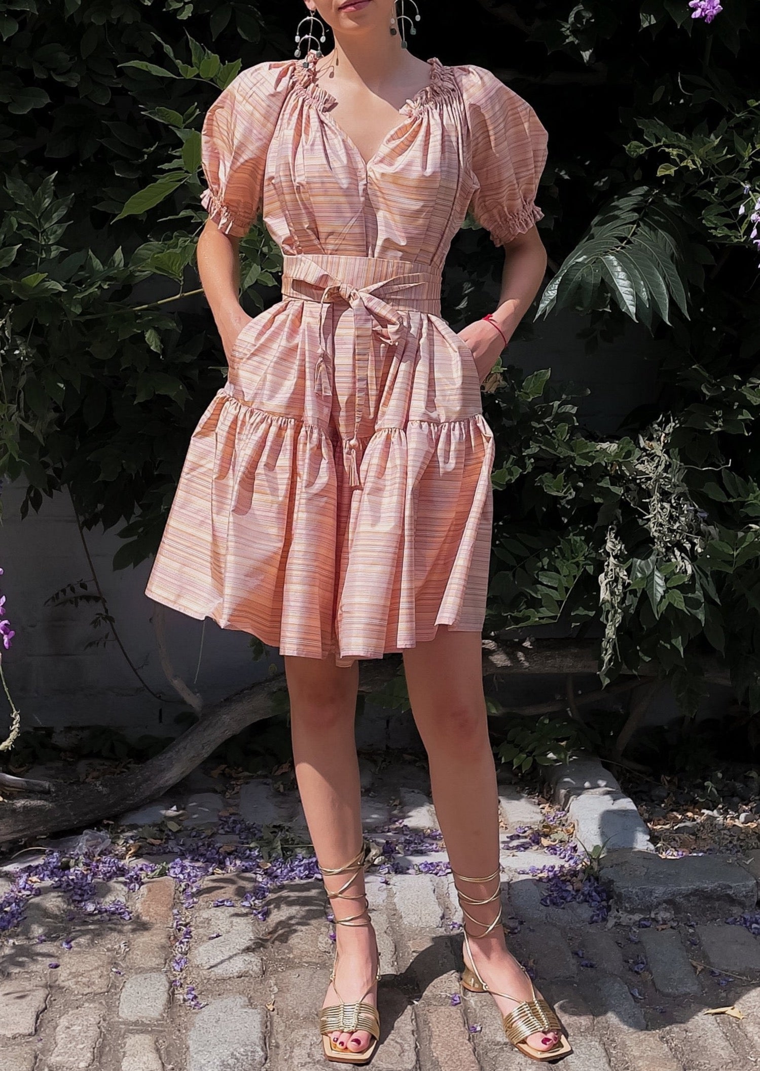 Bardot Mini Dress by Anna Mason