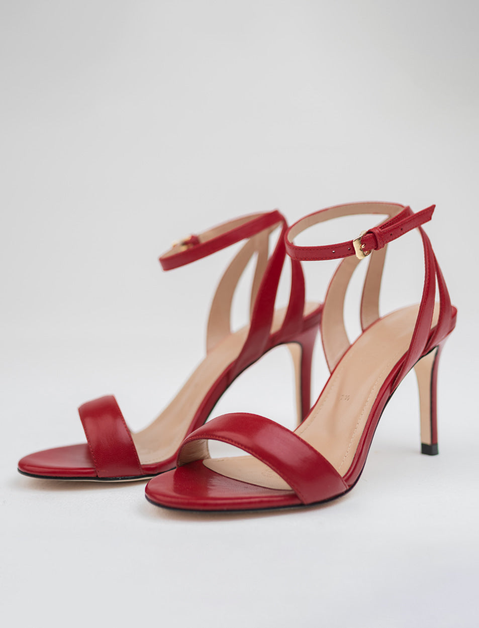 Lucia Sandal - Red by Alma Caso