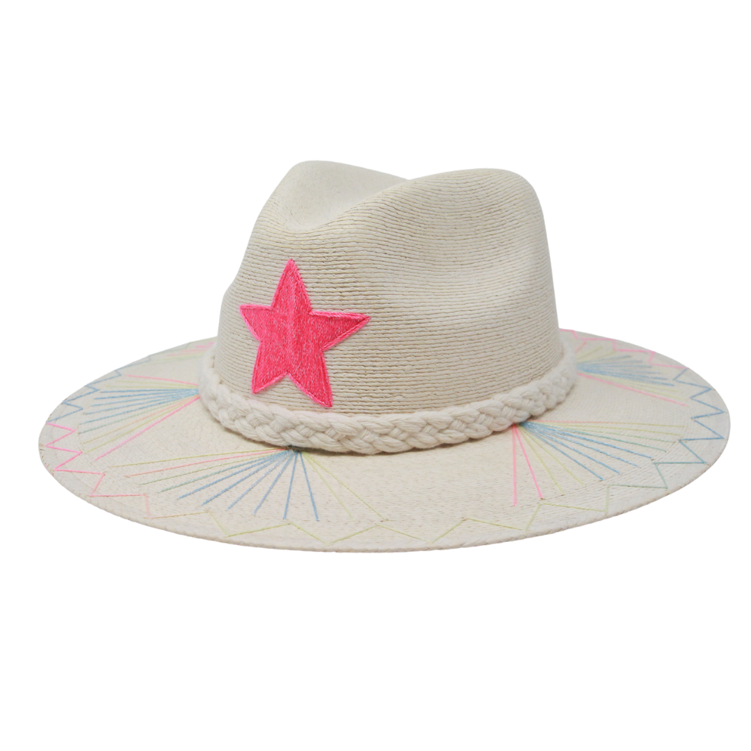 Exclusive Pink Lonestar Hat by Corazon Playero - Preorder