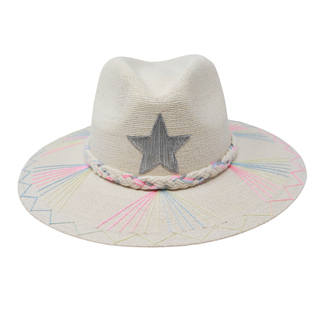 Exclusive Silver Lonestar Hat by Corazon Playero - Preorder
