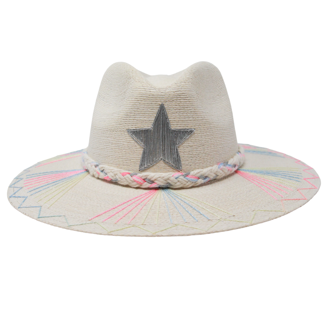 Exclusive Silver Lonestar Hat by Corazon Playero