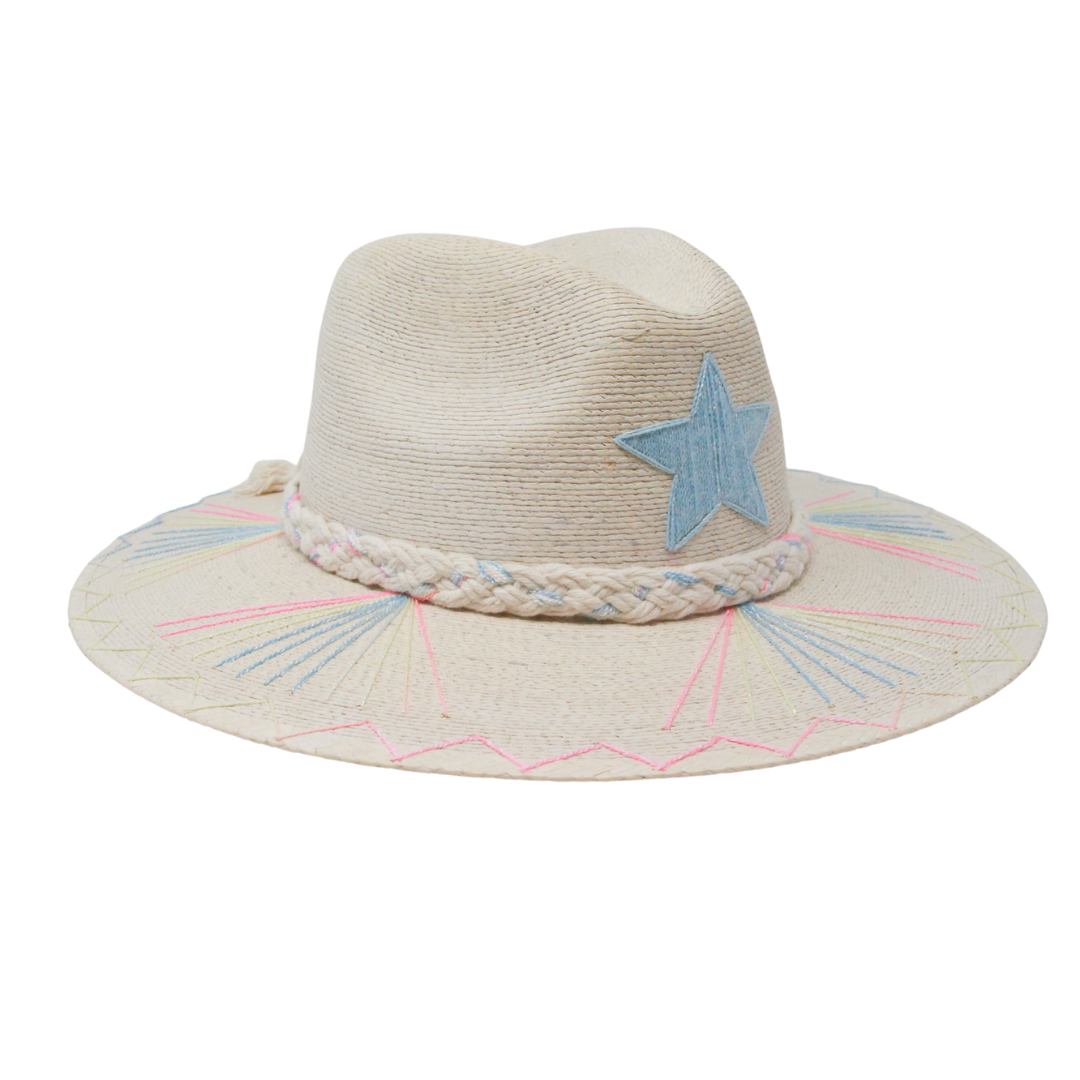 Exclusive Blue Lonestar Hat by Corazon Playero - Preorder