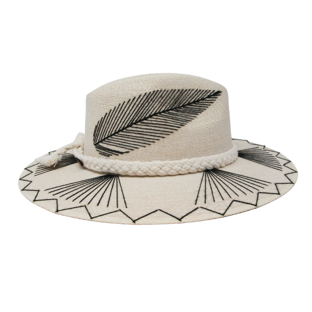 The Black Feather Hat by Corazon Playero - Preorder