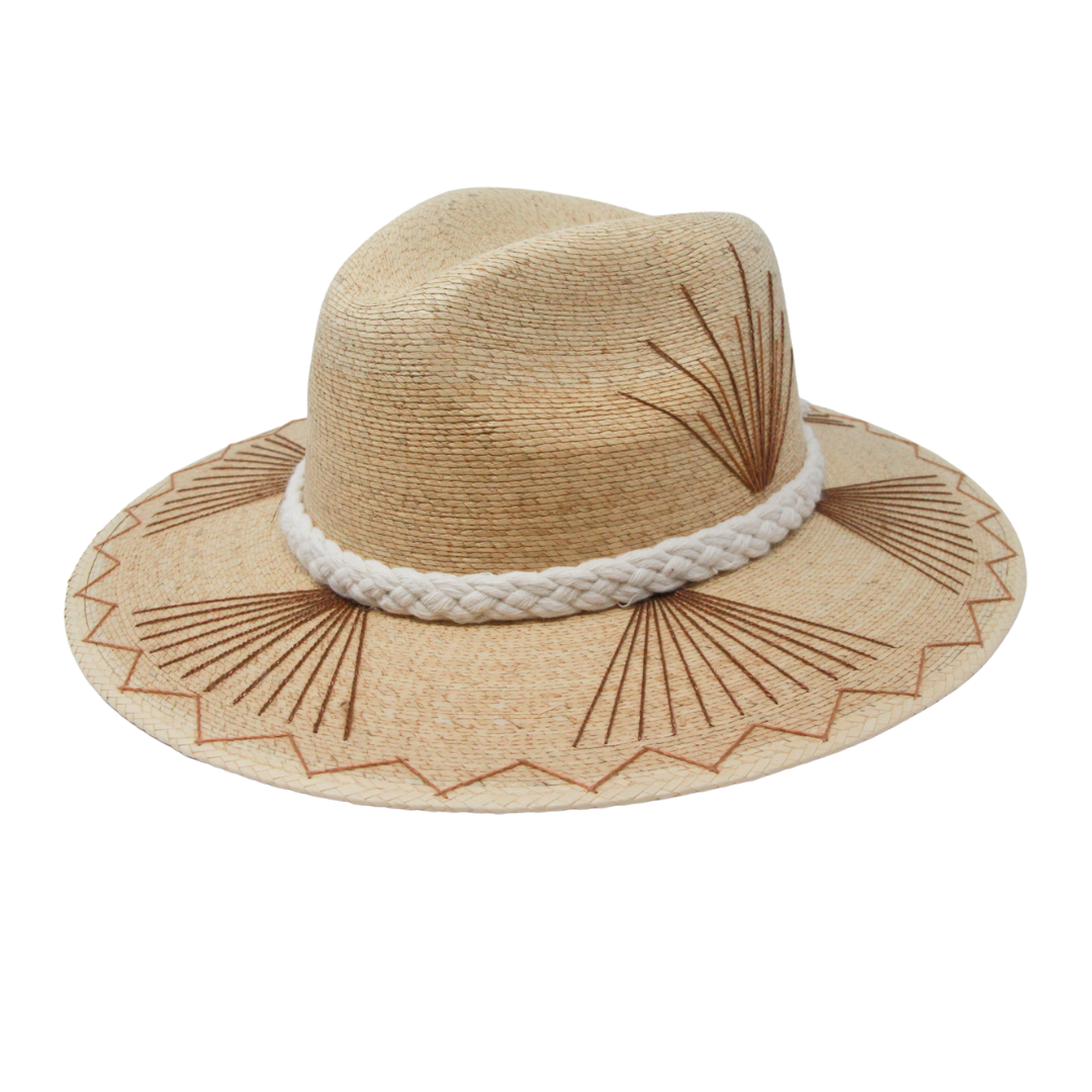 Exclusive Brown Agave Cowboy Hat by Corazon Playero - Preorder
