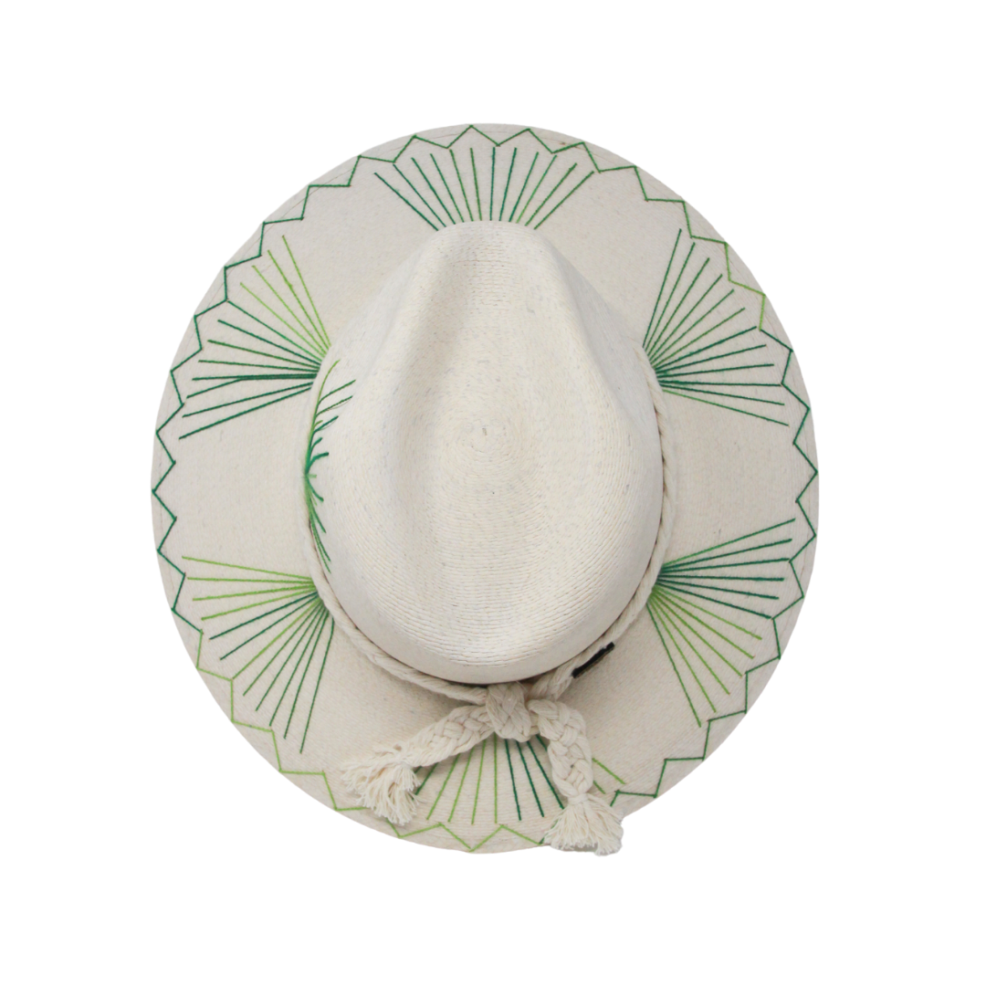 Exclusive Green Agave Cowboy Hat by Corazon Playero